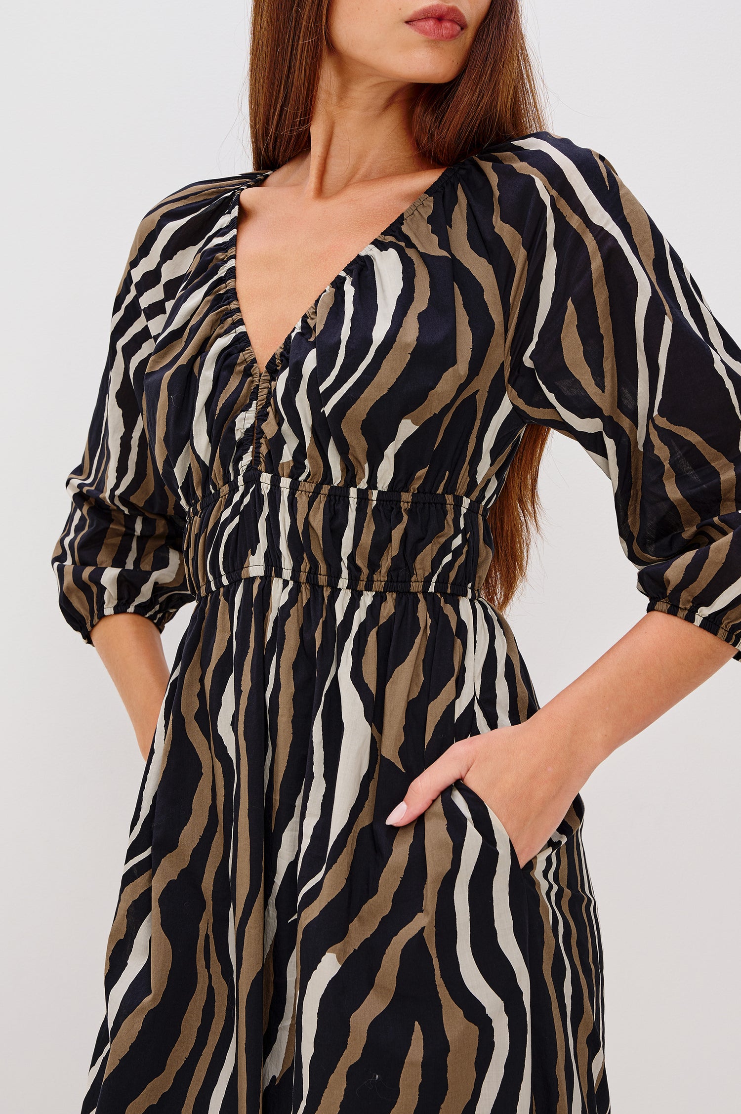 PAIO DRESS - CANYON STRIPE
