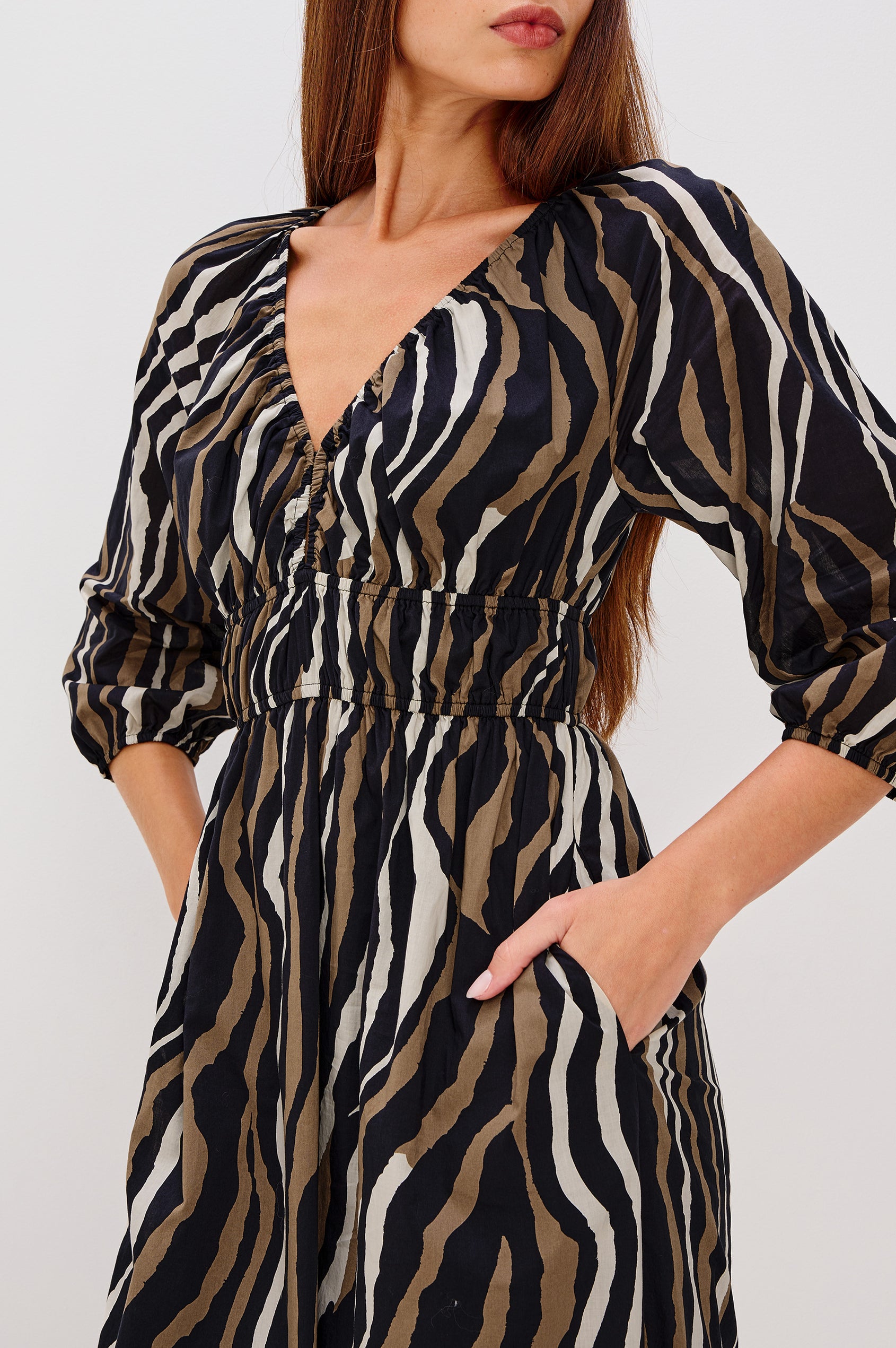 PAIO DRESS - CANYON STRIPE