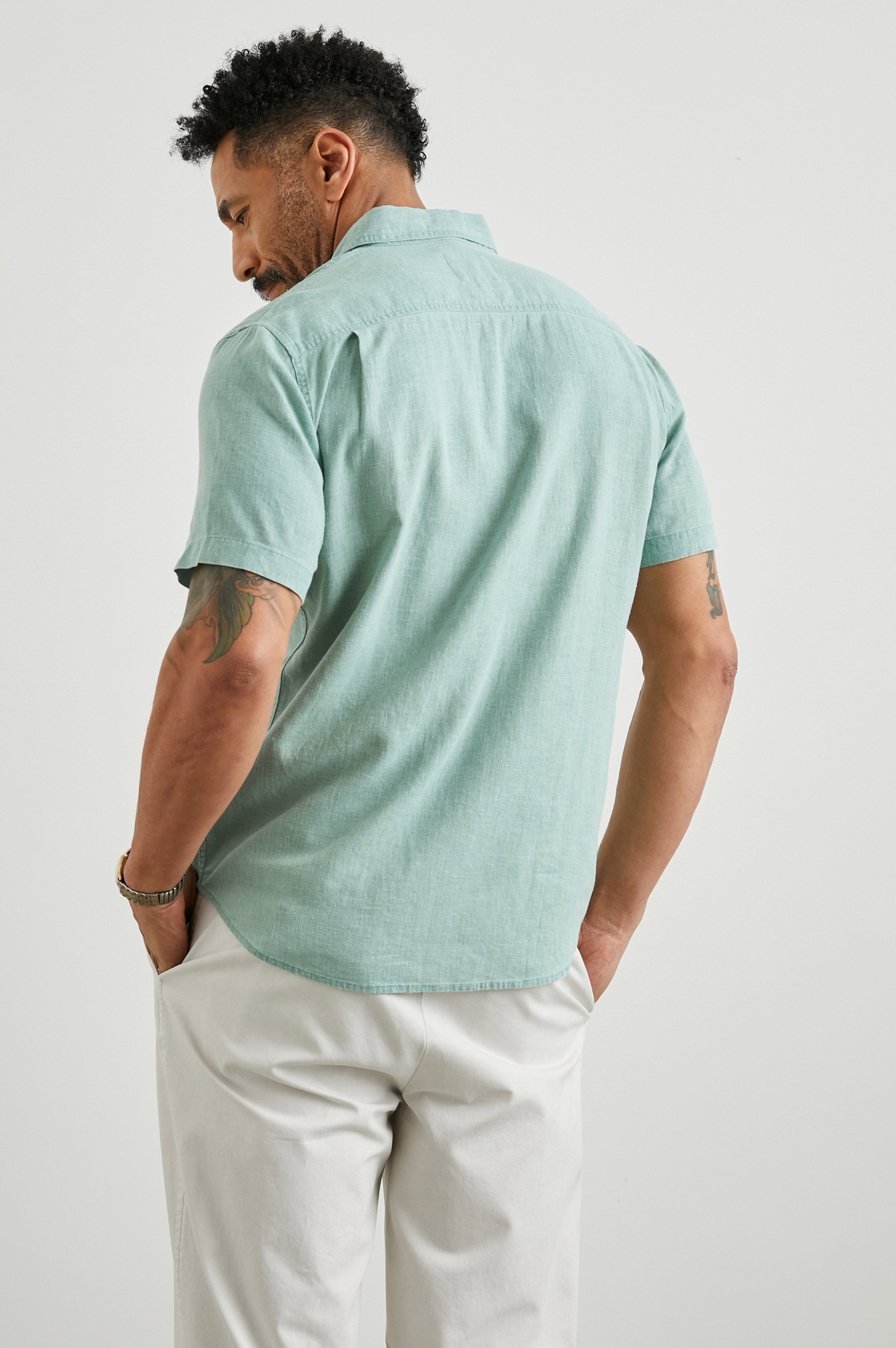 PAROS SHIRT - JADE – Rails