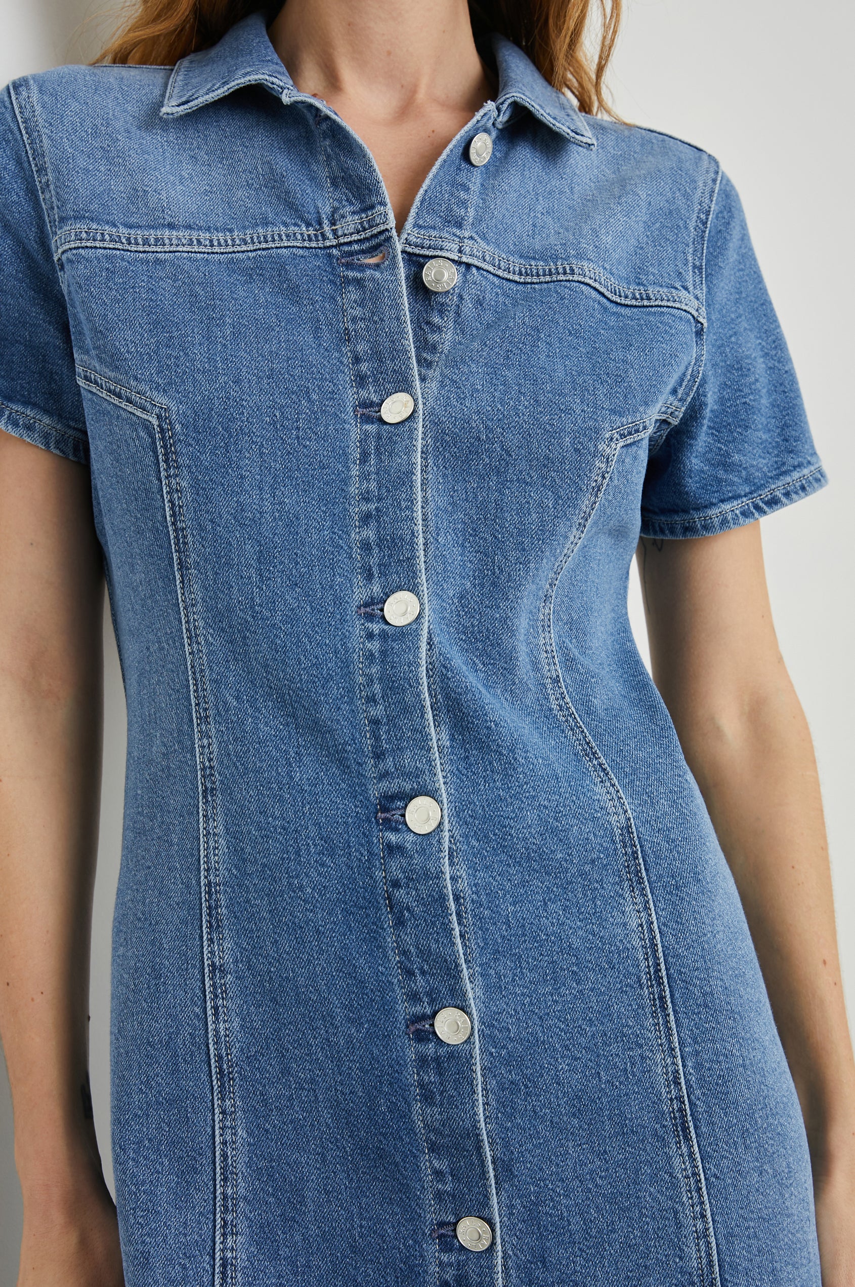 Maxi Dress Round Neck Denim Dress Zip Denim Dress HOT Denim Dress With Zip Front Shift Maxi Dress Round Neck Denim Dress Zip Denim Dress HOT Denim Dress With Zip Front Shift
