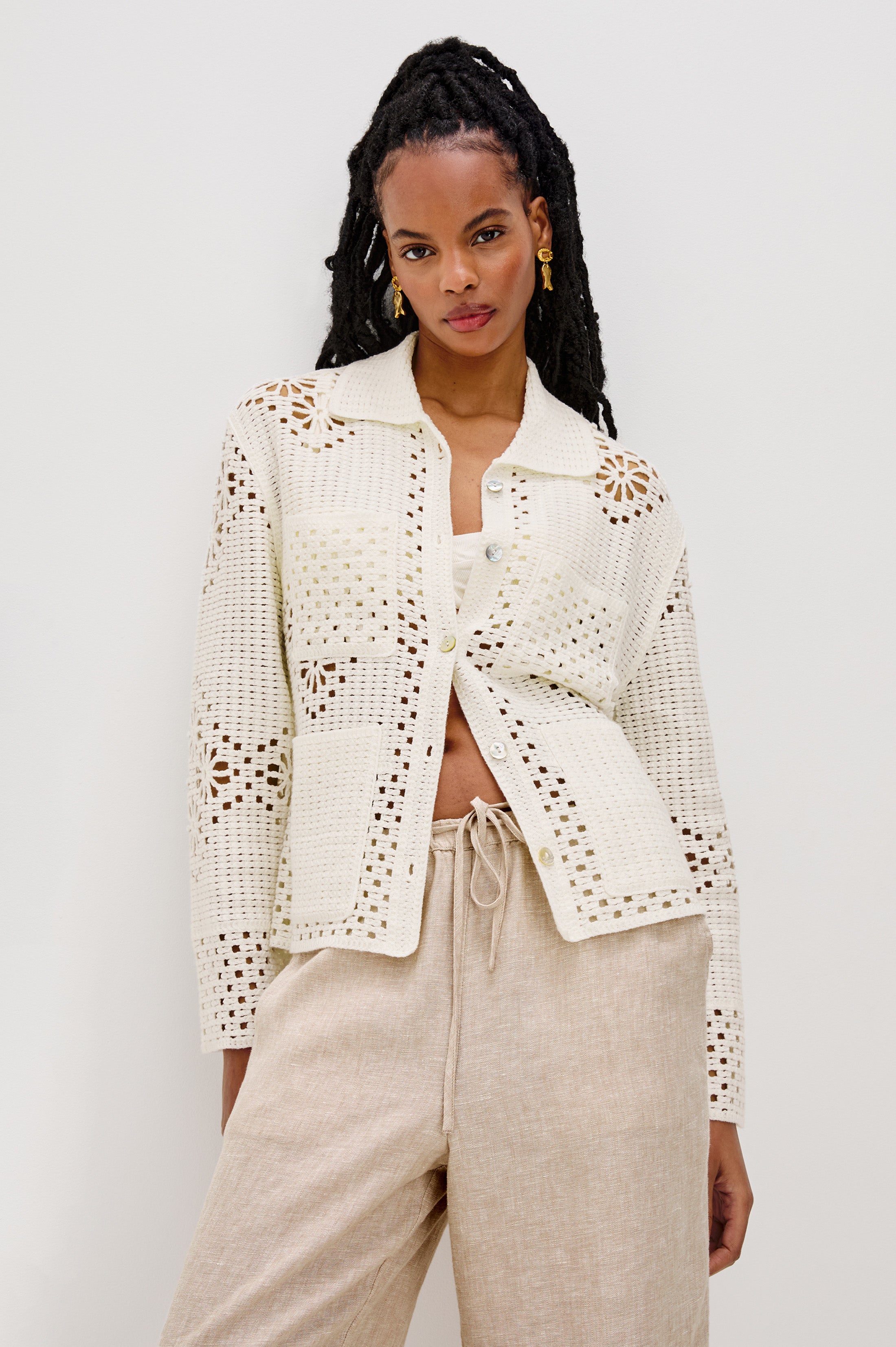 PATMOS SWEATER - IVORY – Rails