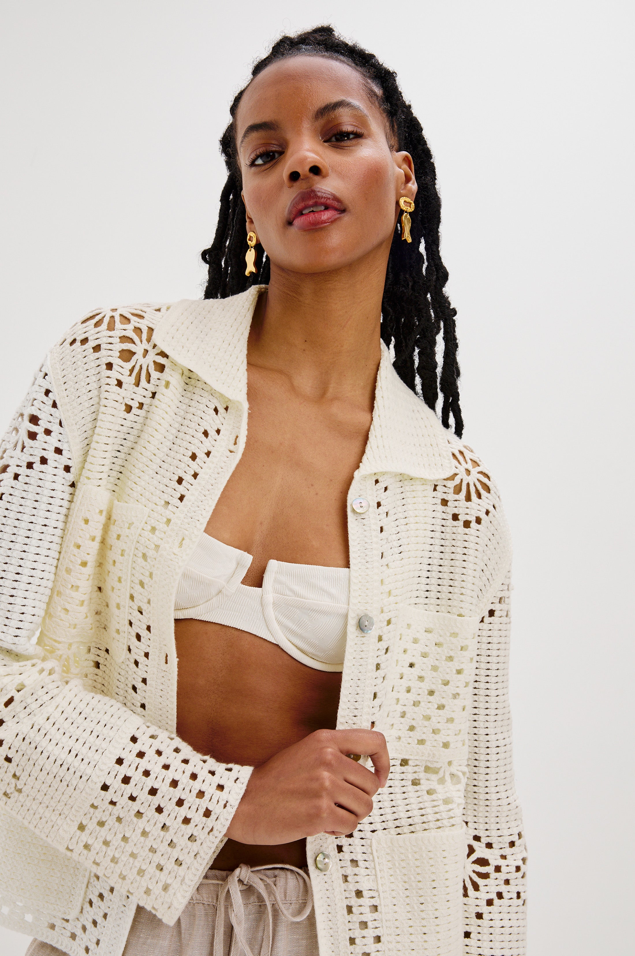 PATMOS SWEATER - IVORY – Rails