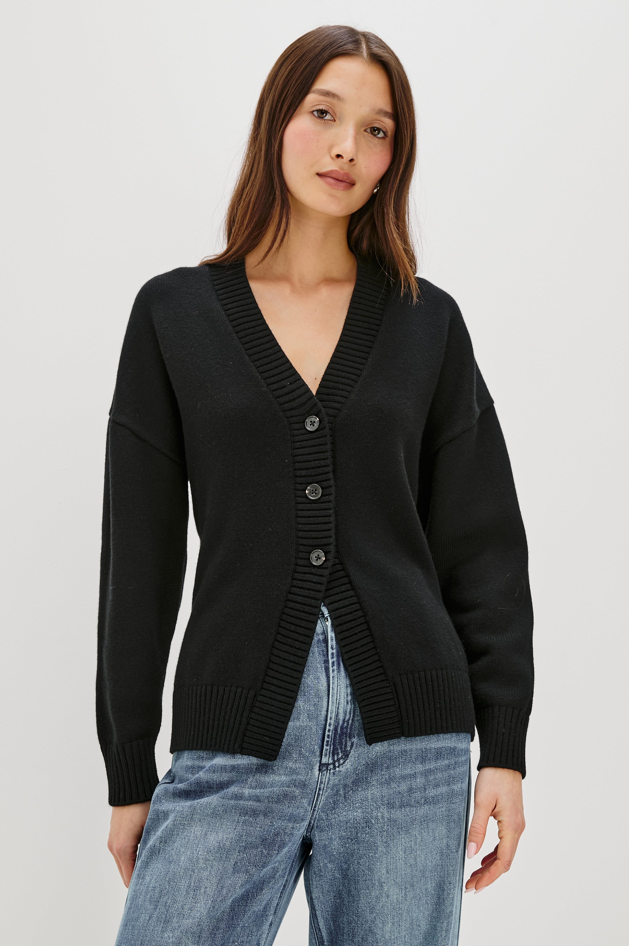 トップス TTT_MSW Border Knit Cardigan(Black) トップス TTT_MSW Border Knit Cardigan(Black) トップス TTT_MSW