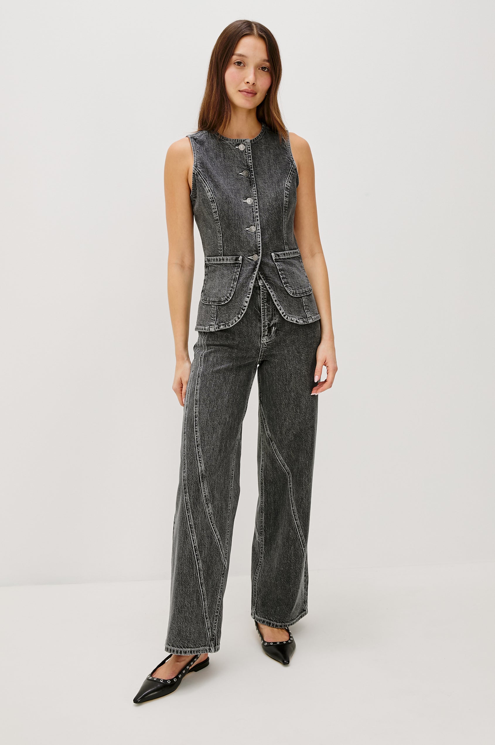 PORTOLA VEST - WASHED CHARCOAL