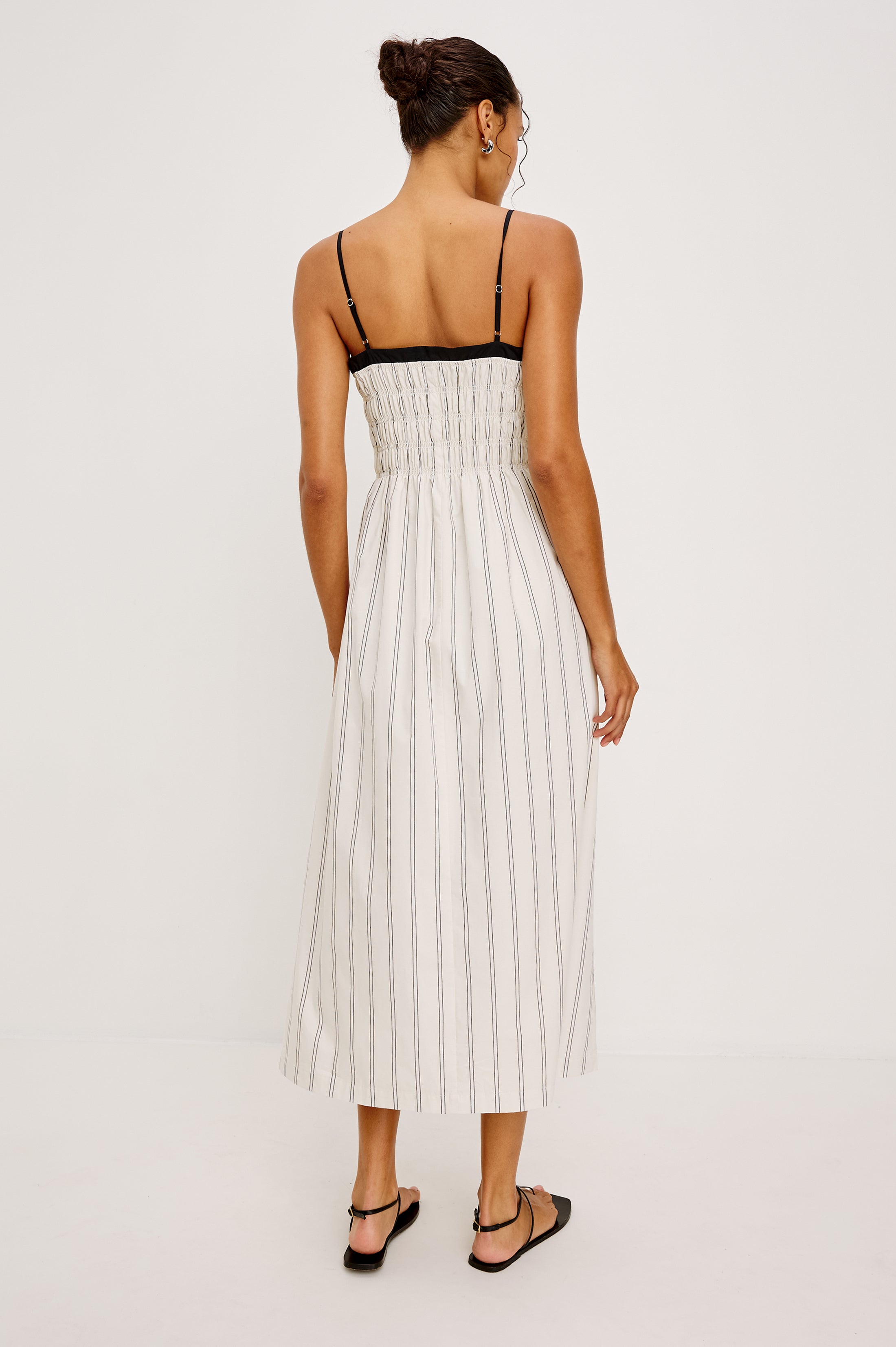 PRIMROSE DRESS - PALMA STRIPE – Rails