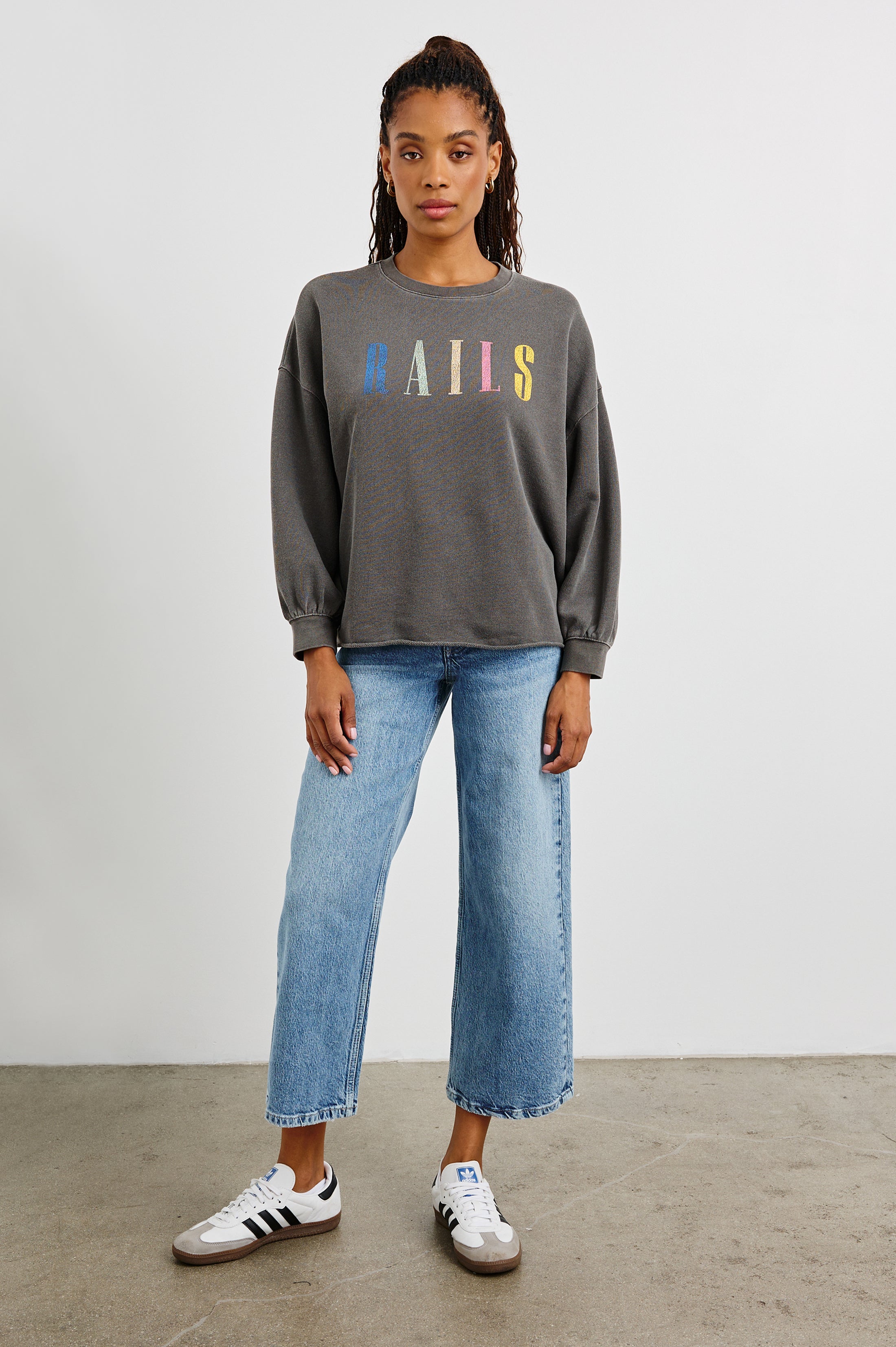 トレーナー+スウェット Reels WASHED CREW NECK SWEAT AE Vintage Wash Sweatshirt | American Eagle