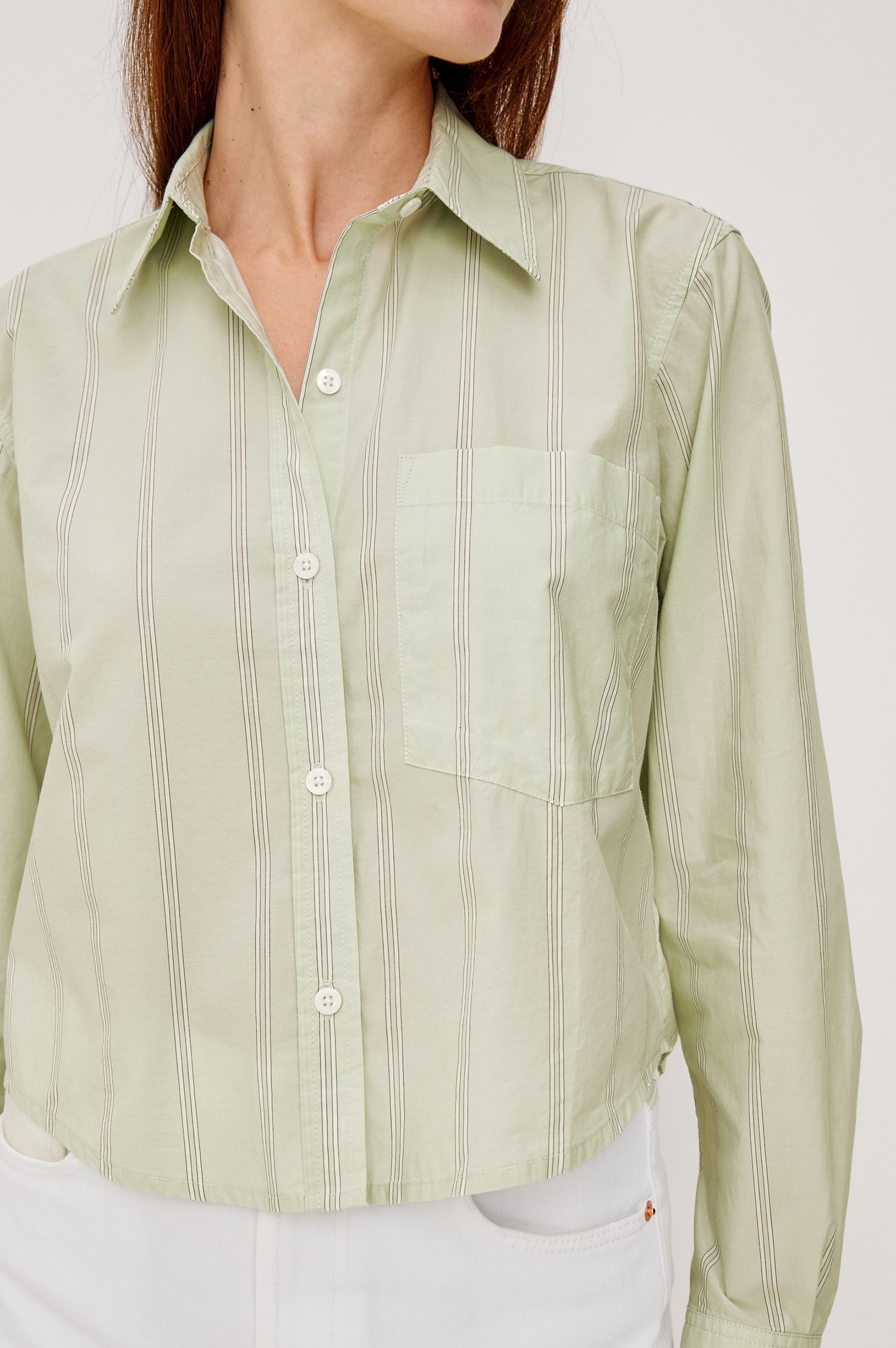 RAMY SHIRT - LEON STRIPE – Rails