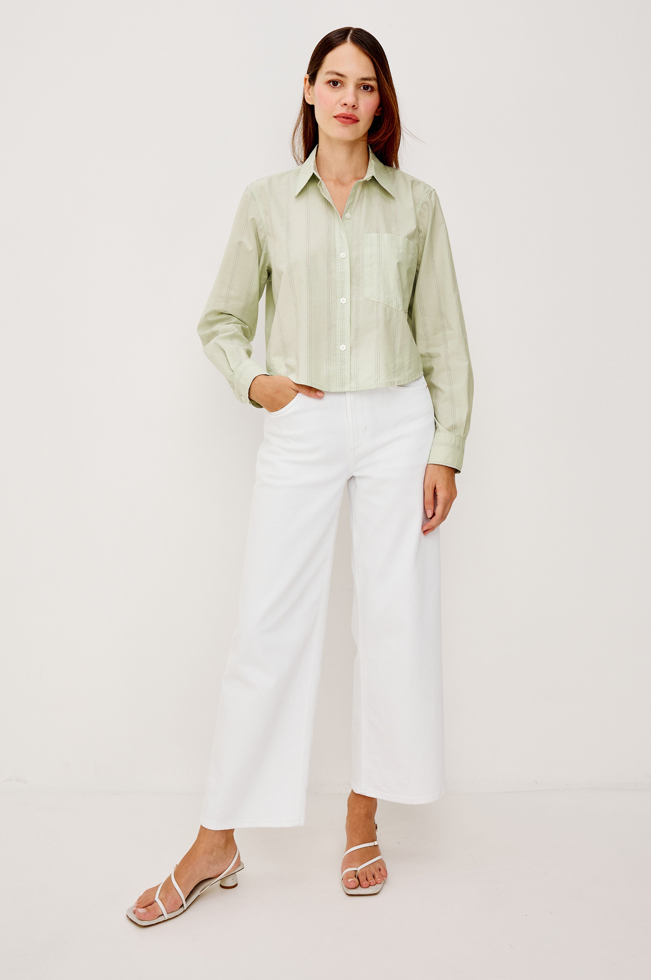RAMY SHIRT - LEON STRIPE – Rails