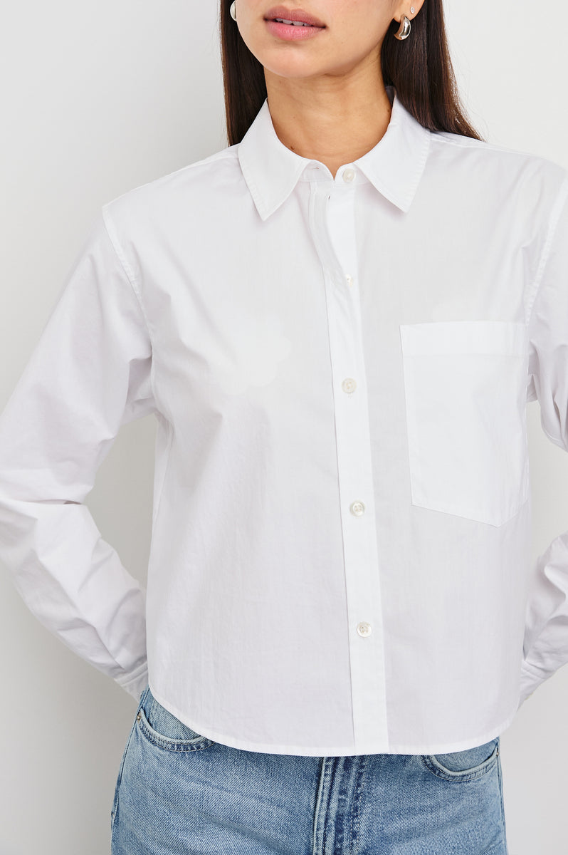 RAMY SHIRT - WHITE – Rails
