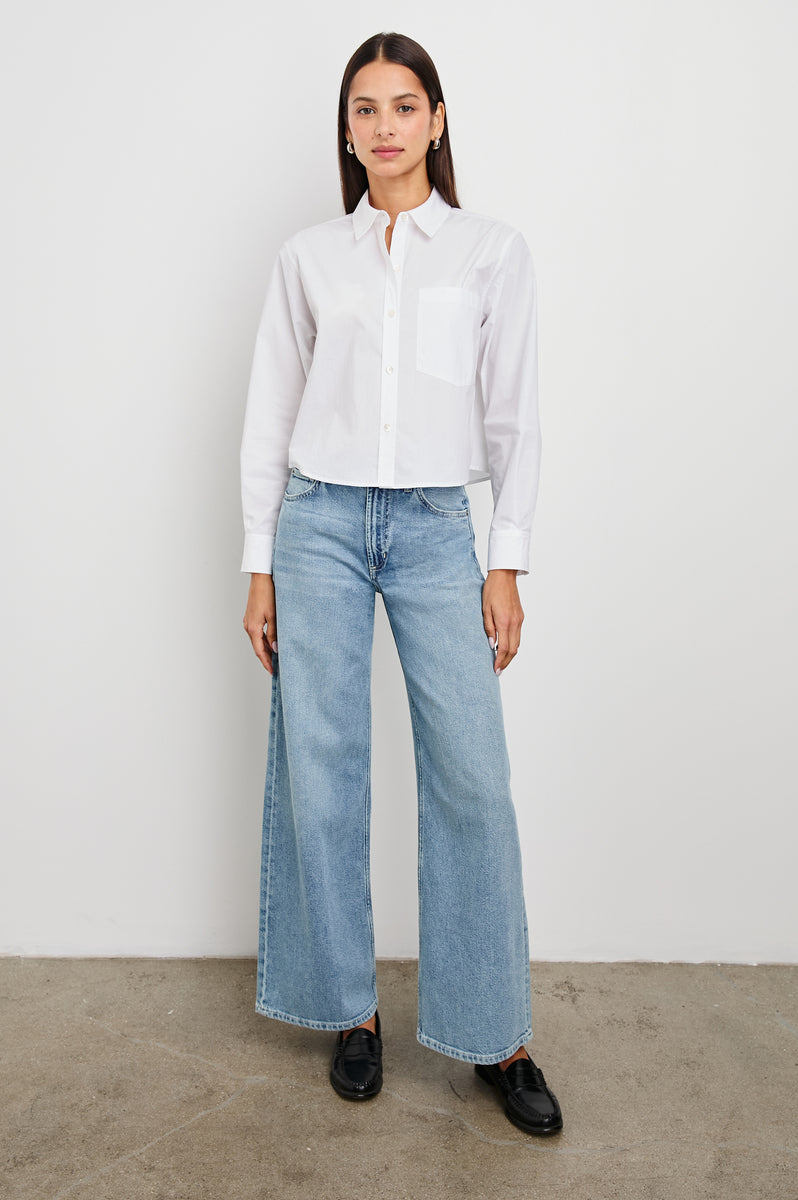 RAMY SHIRT - WHITE – Rails