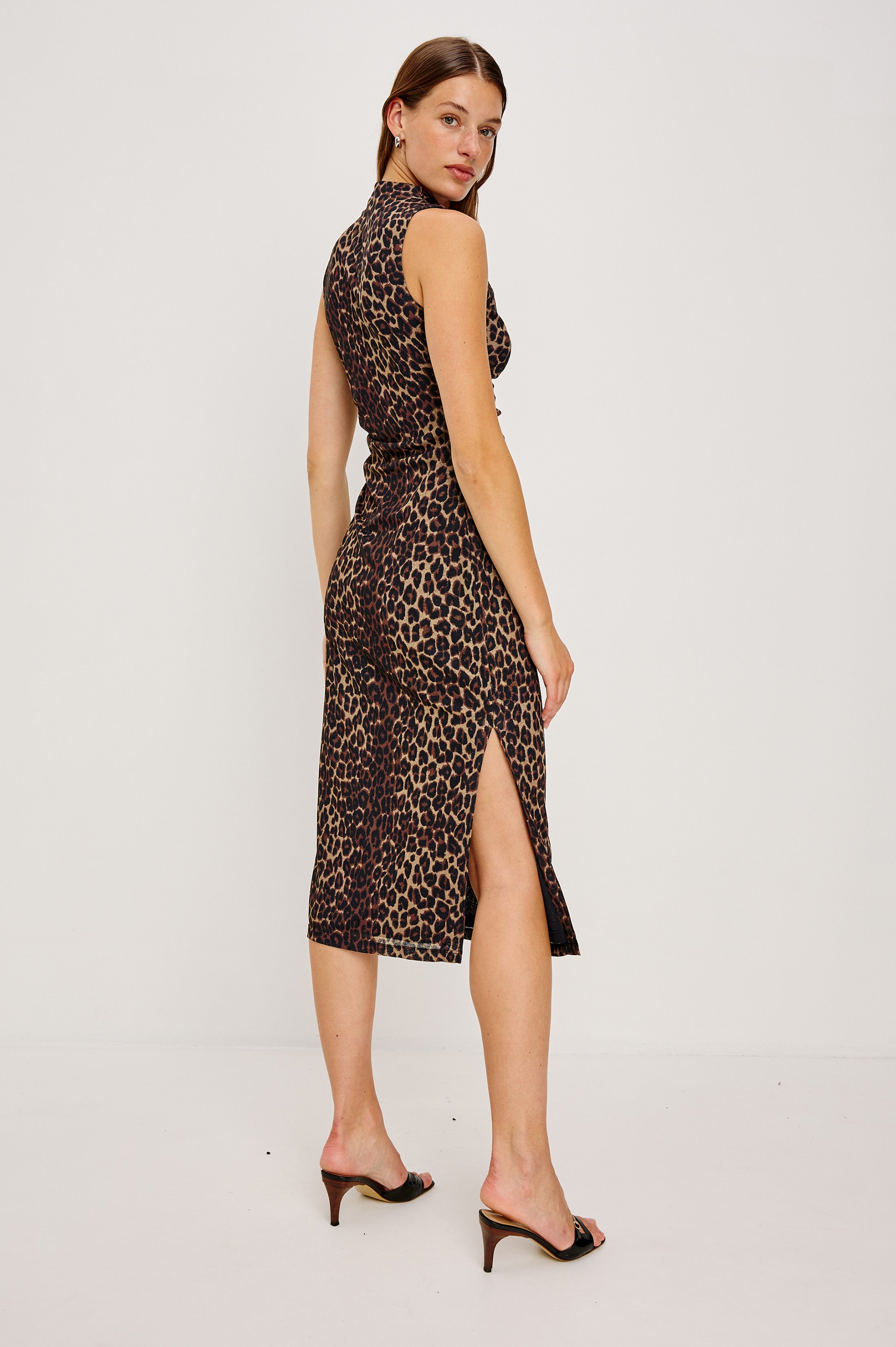 REBECCA DRESS - PEACH LILY – Rails