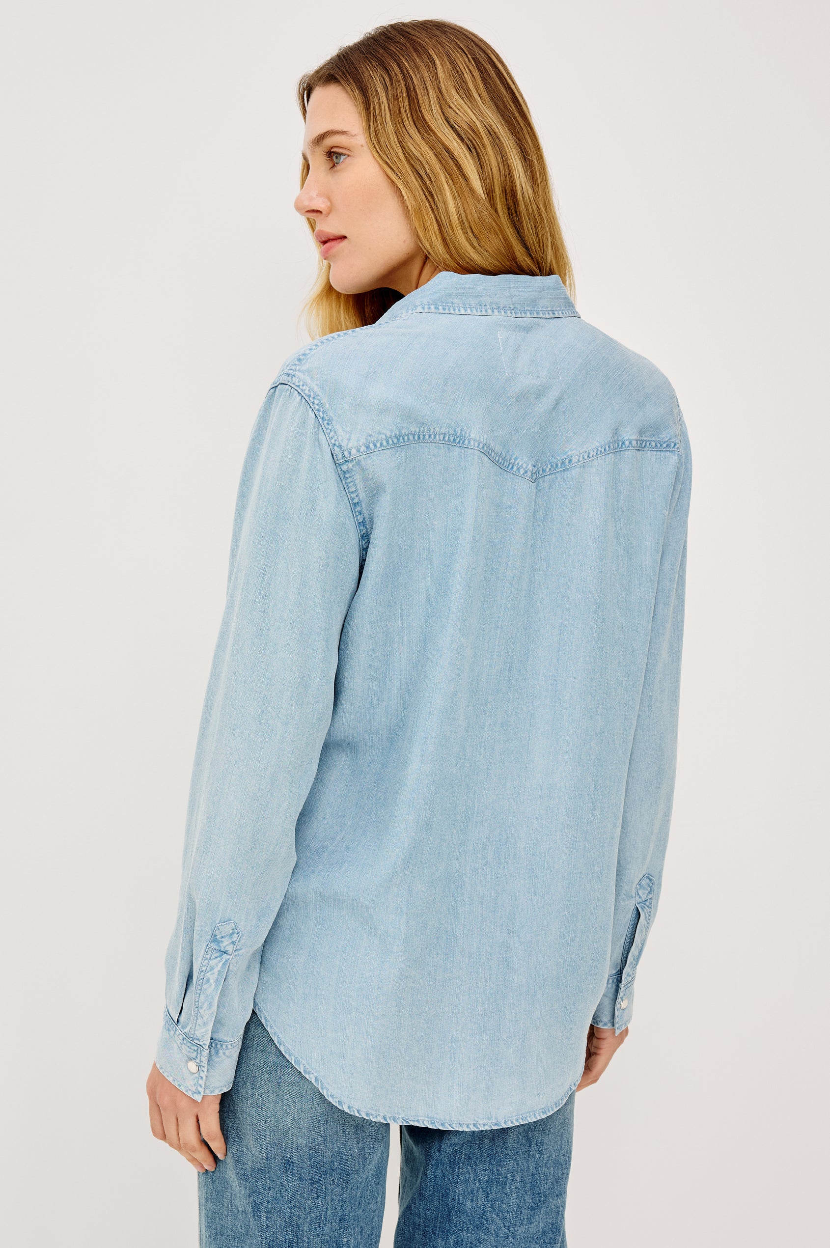 REMI SHIRT - MEDIUM INDIGO