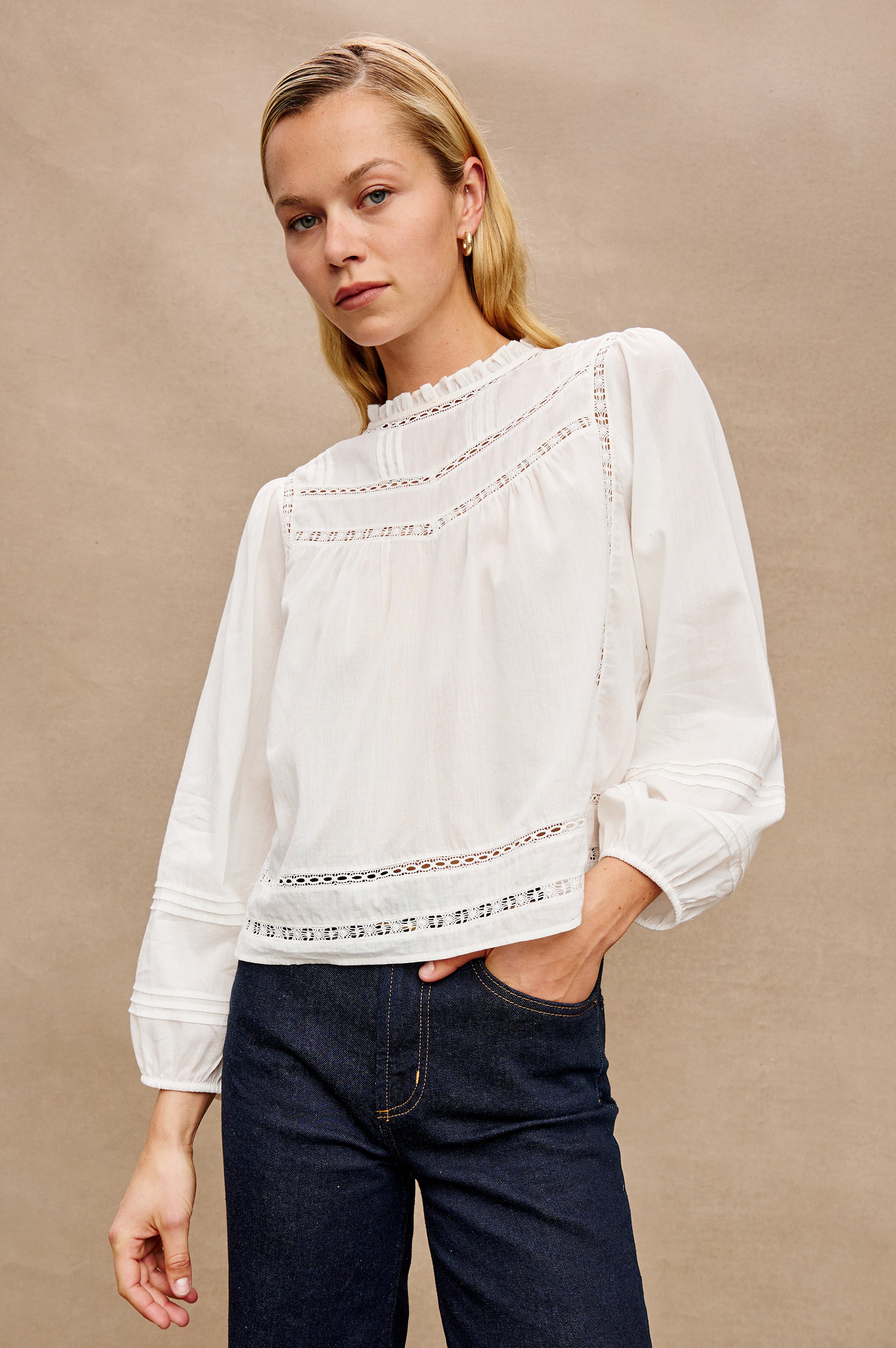 REYNA TOP - WHITE – Rails
