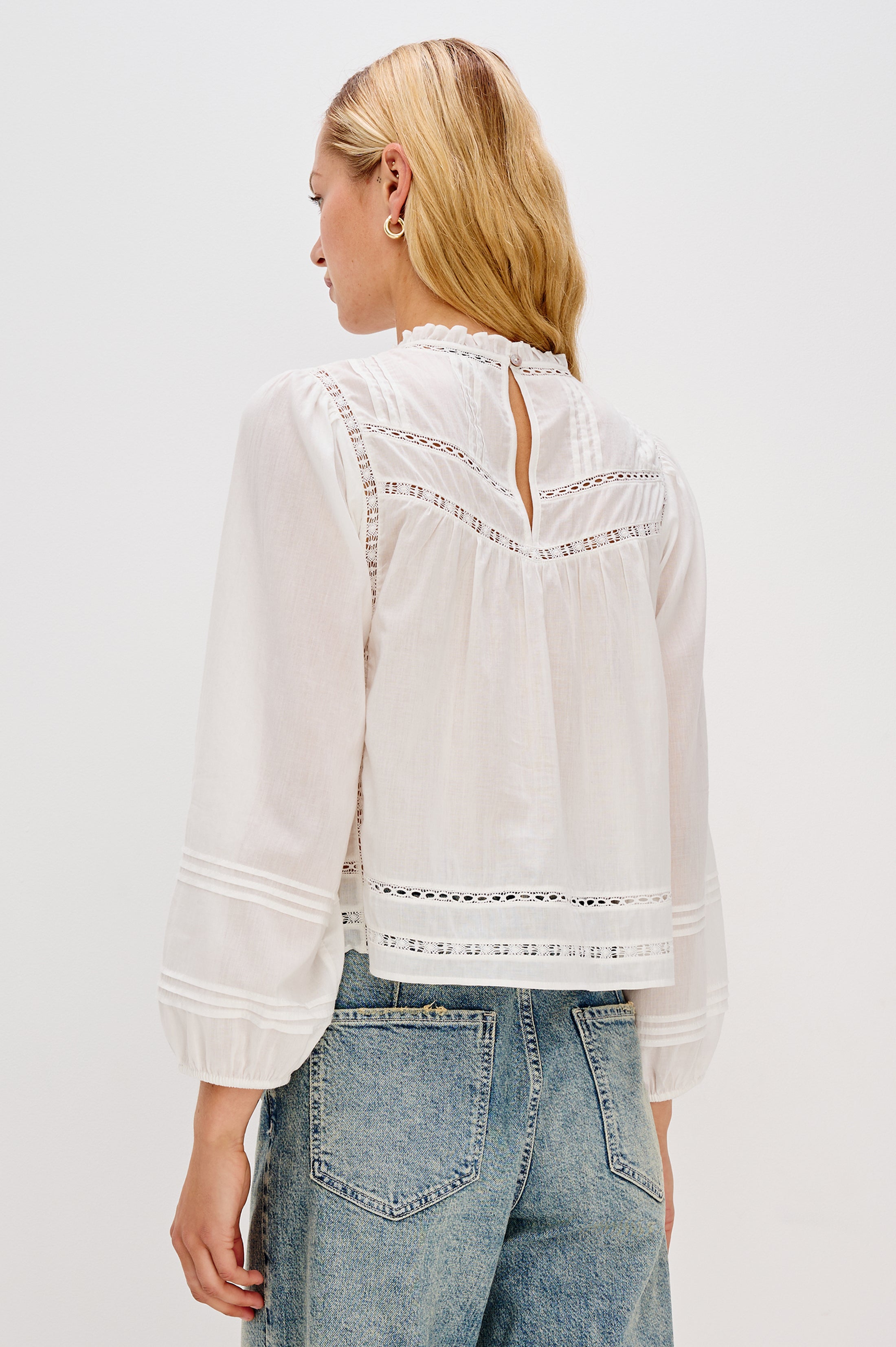 REYNA TOP - WHITE – Rails