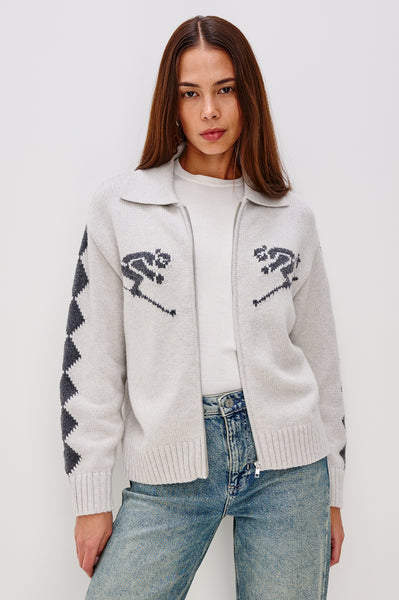 RHEA SWEATER - POWDER GREY – Rails