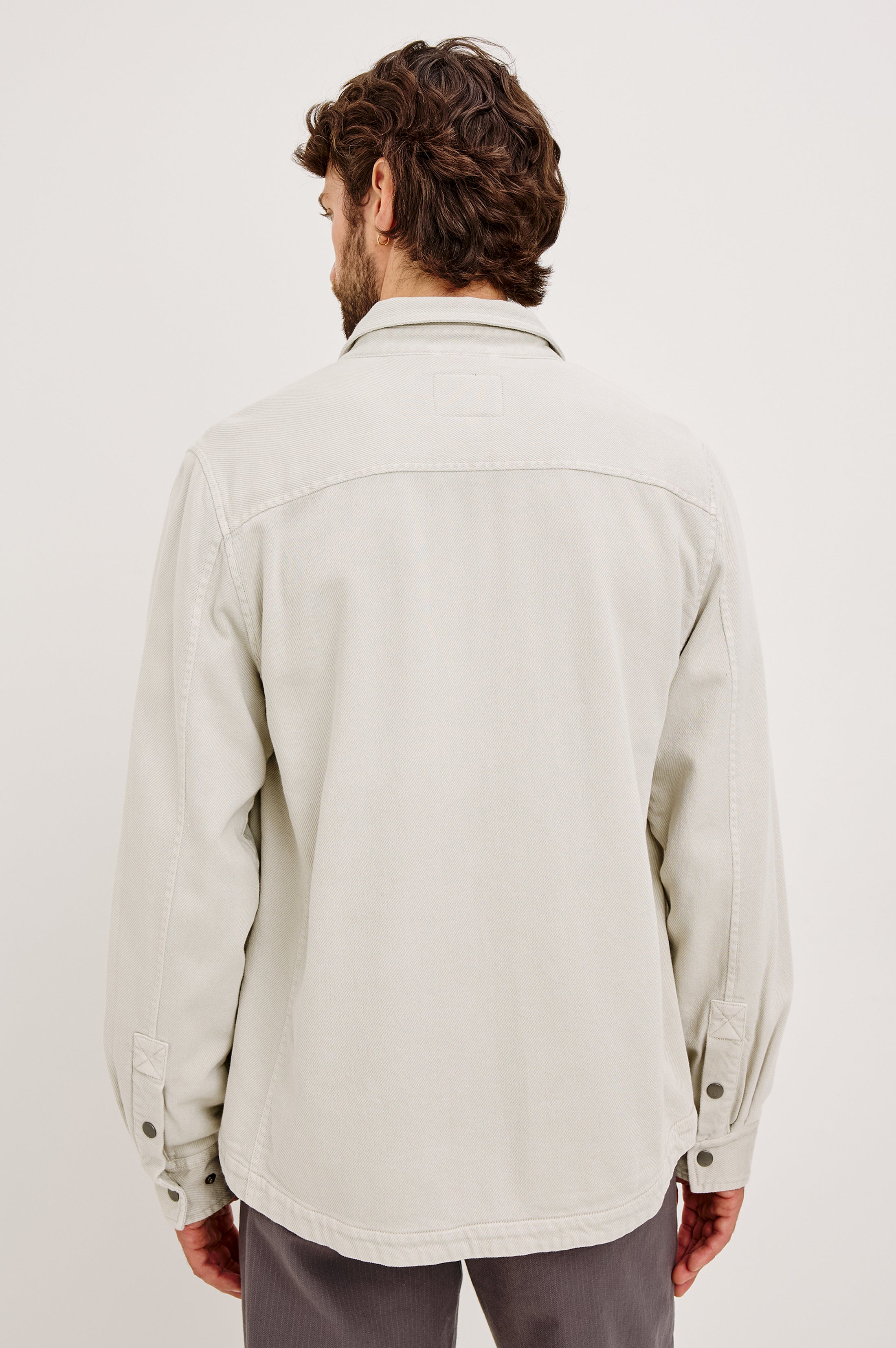 RHETT SHIRT JACKET - STONE – Rails