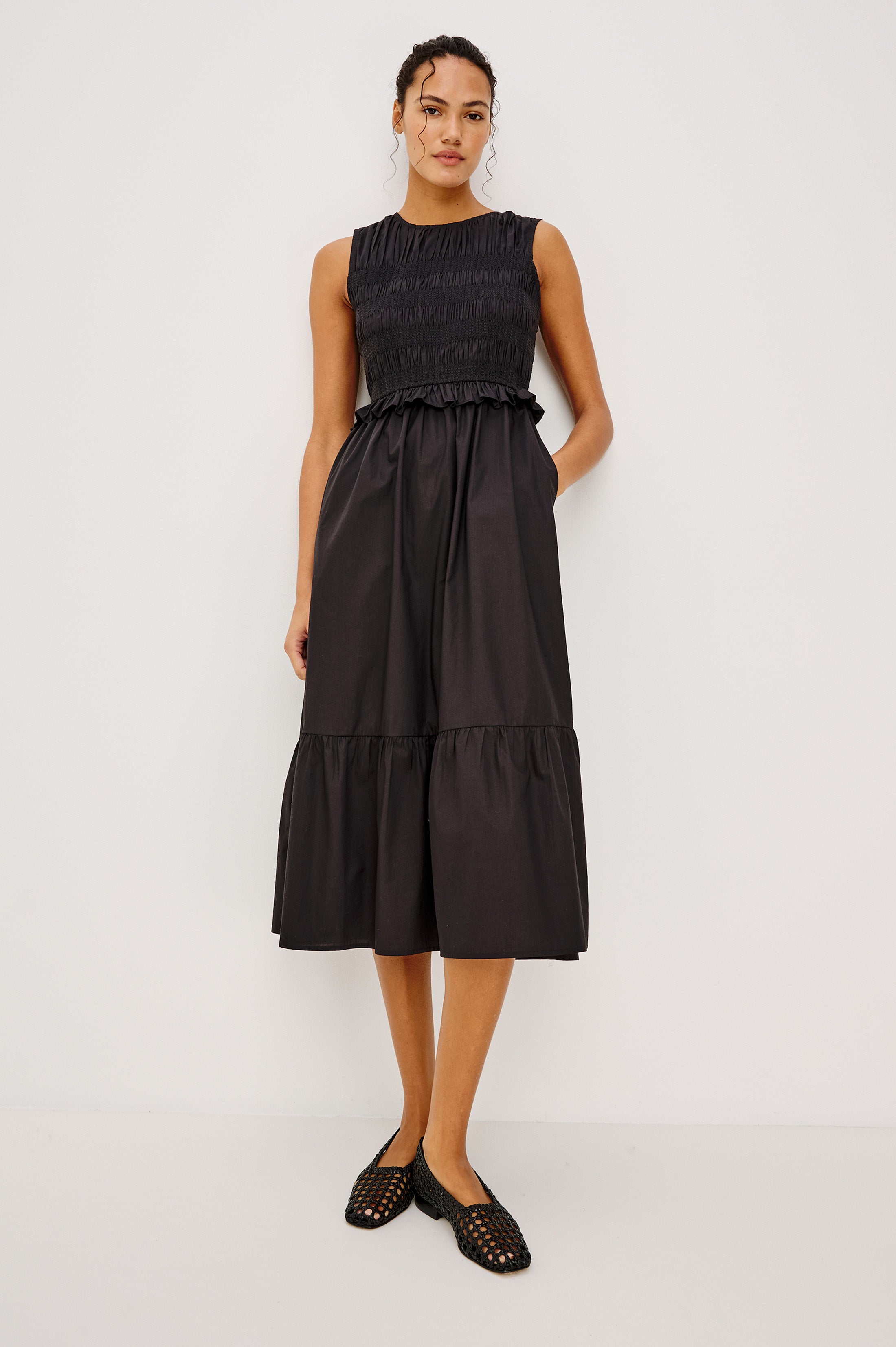 RIALTO DRESS - BLACK – Rails