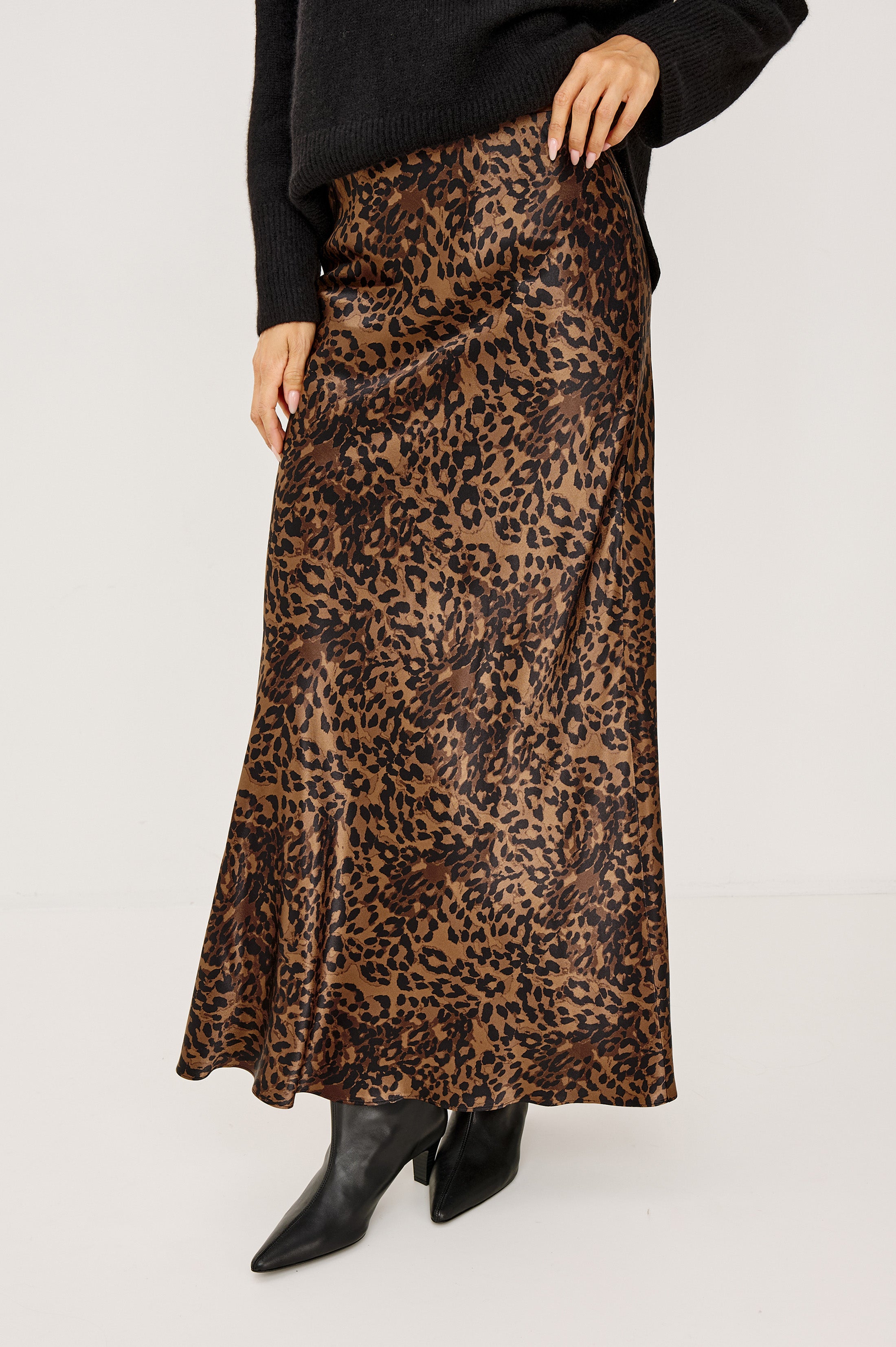 ROMINA SKIRT - GINGER SPOTTED – Rails