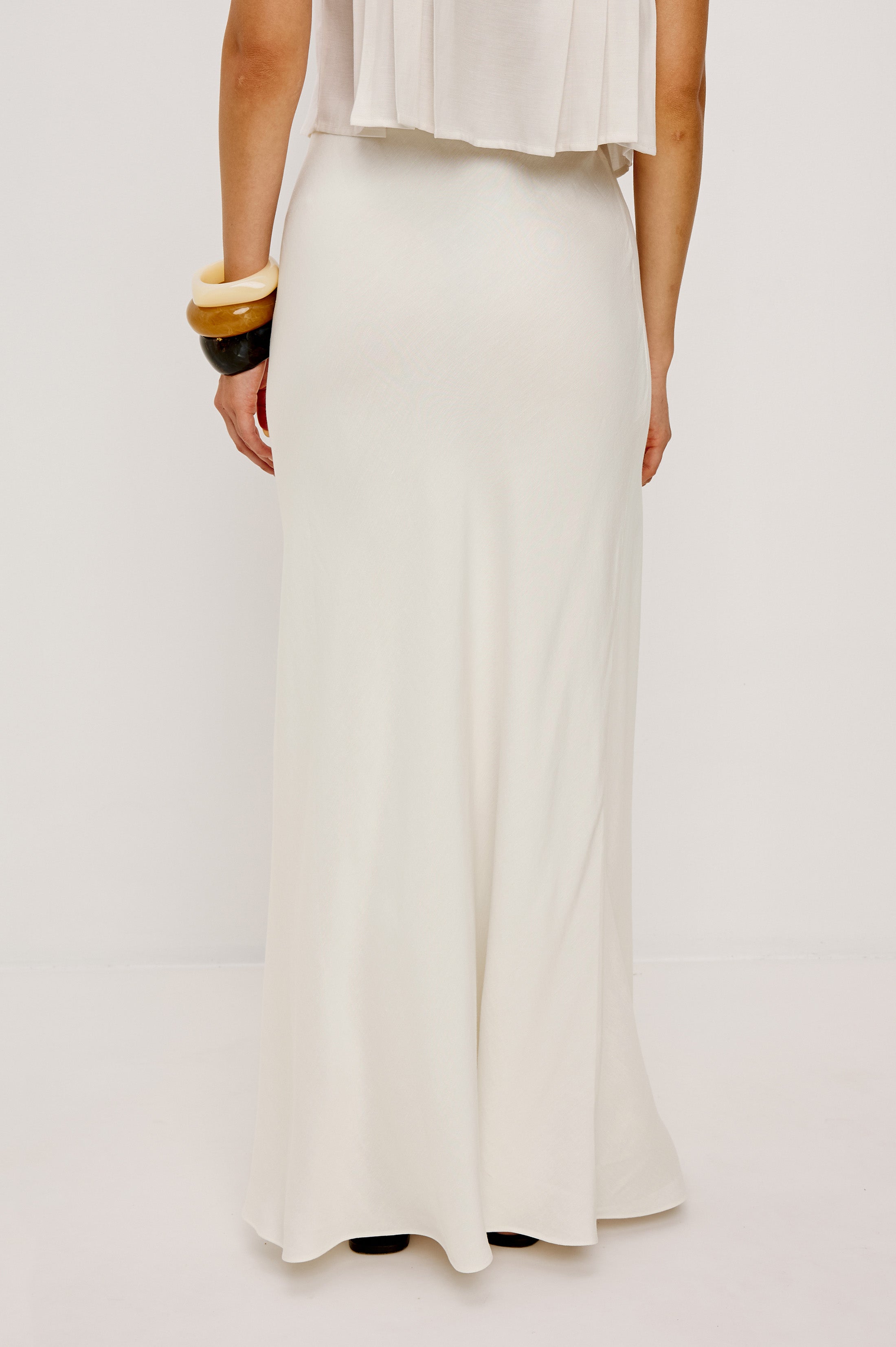 ROMINA SKIRT - IVORY LINEN – Rails