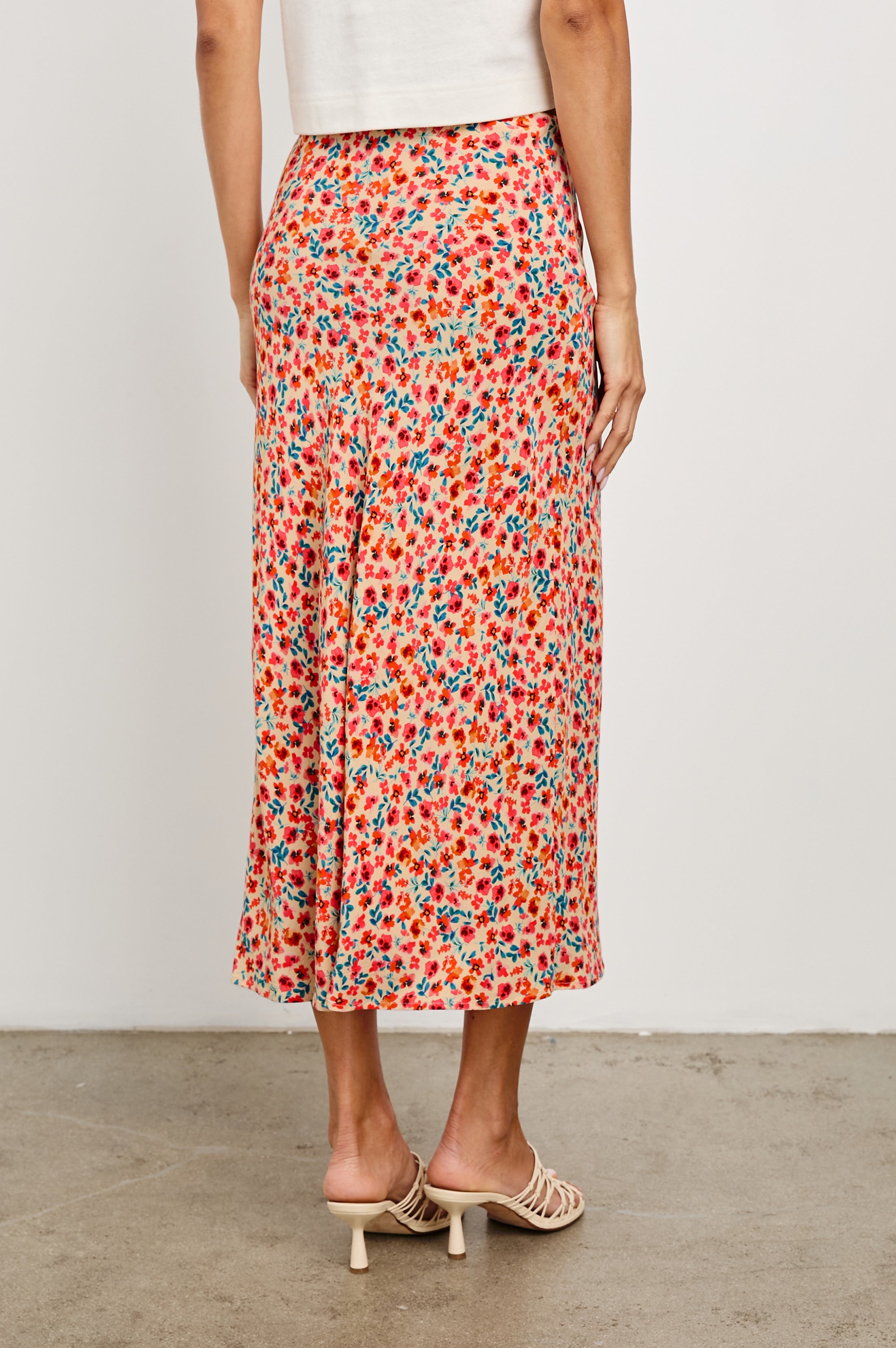 ROSETTA SKIRT - RED POSY – Rails