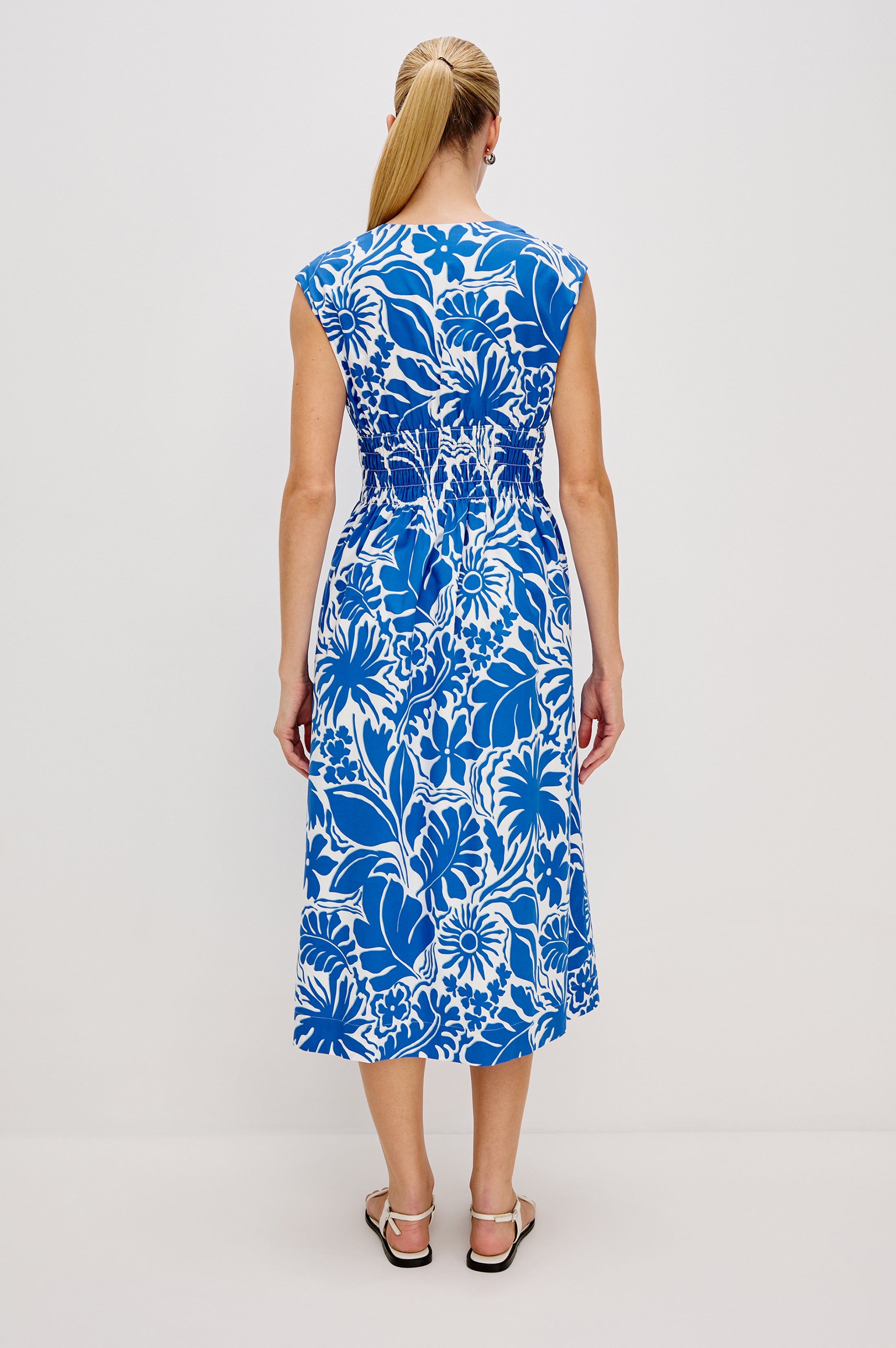 ROXANNE DRESS - BLUE RIVIERA – Rails