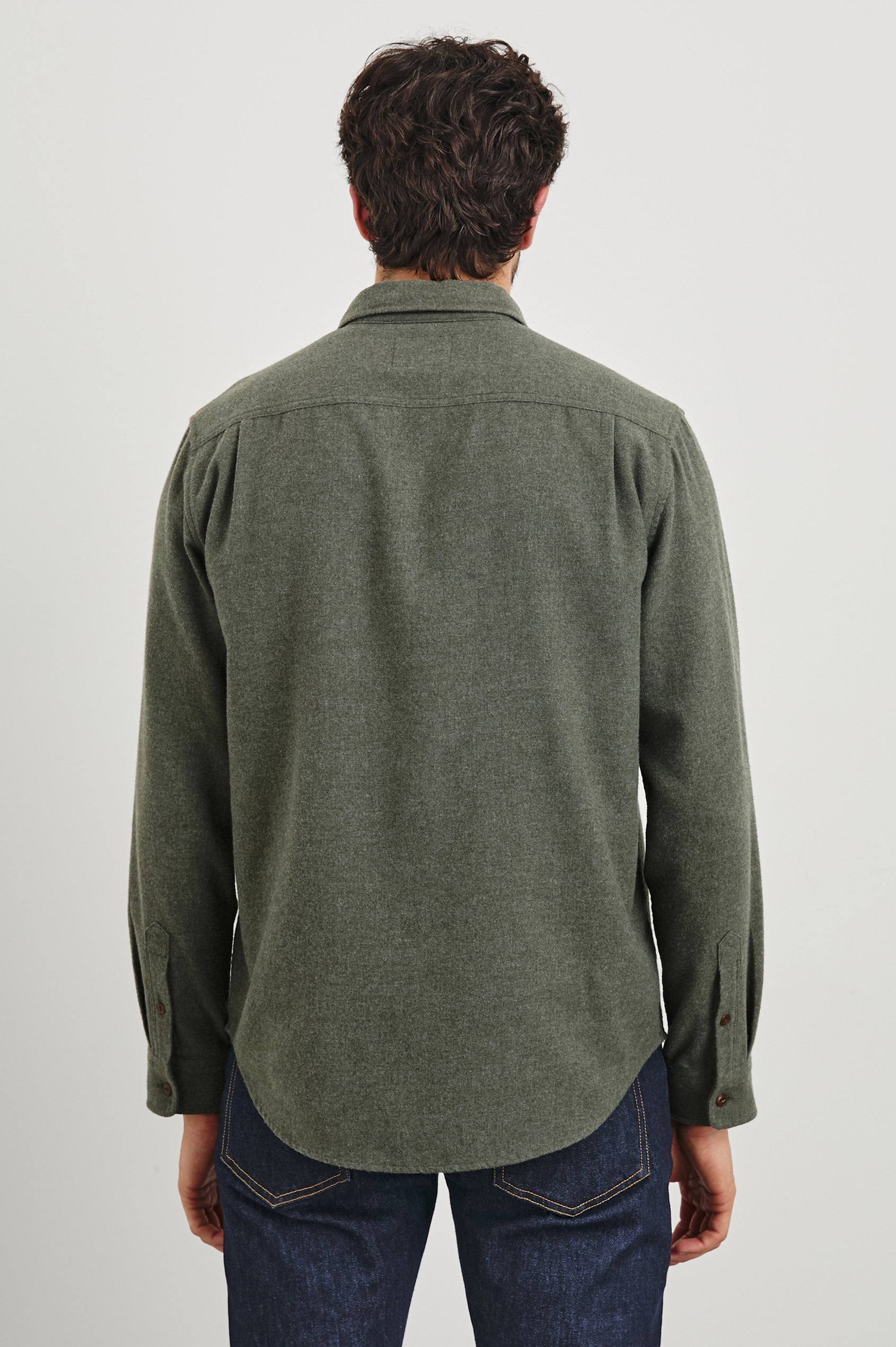 RUNSON SHIRT - HUNTER GREEN Rails RUNSON SHIRT - HUNTER GREEN Rails