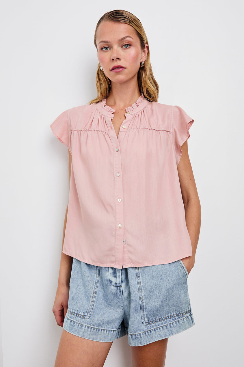 RUTHIE TOP - DUSTY ROSE – Rails
