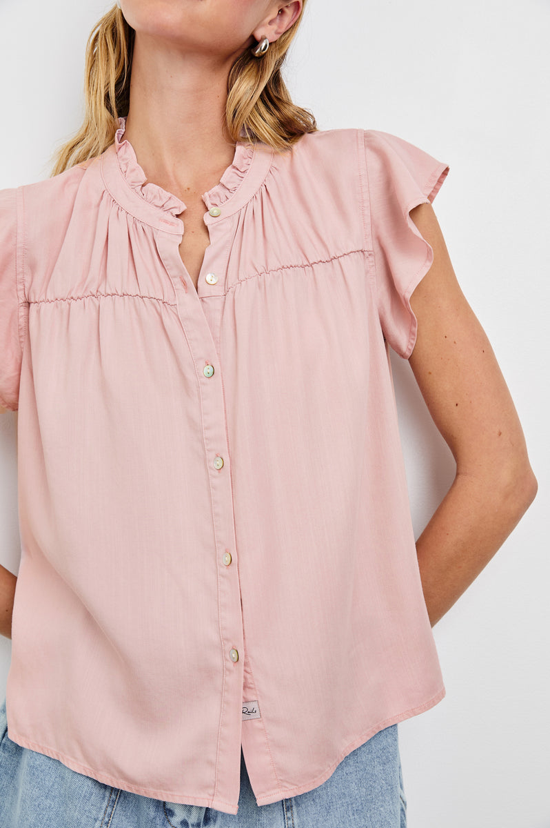 RUTHIE TOP - DUSTY ROSE – Rails
