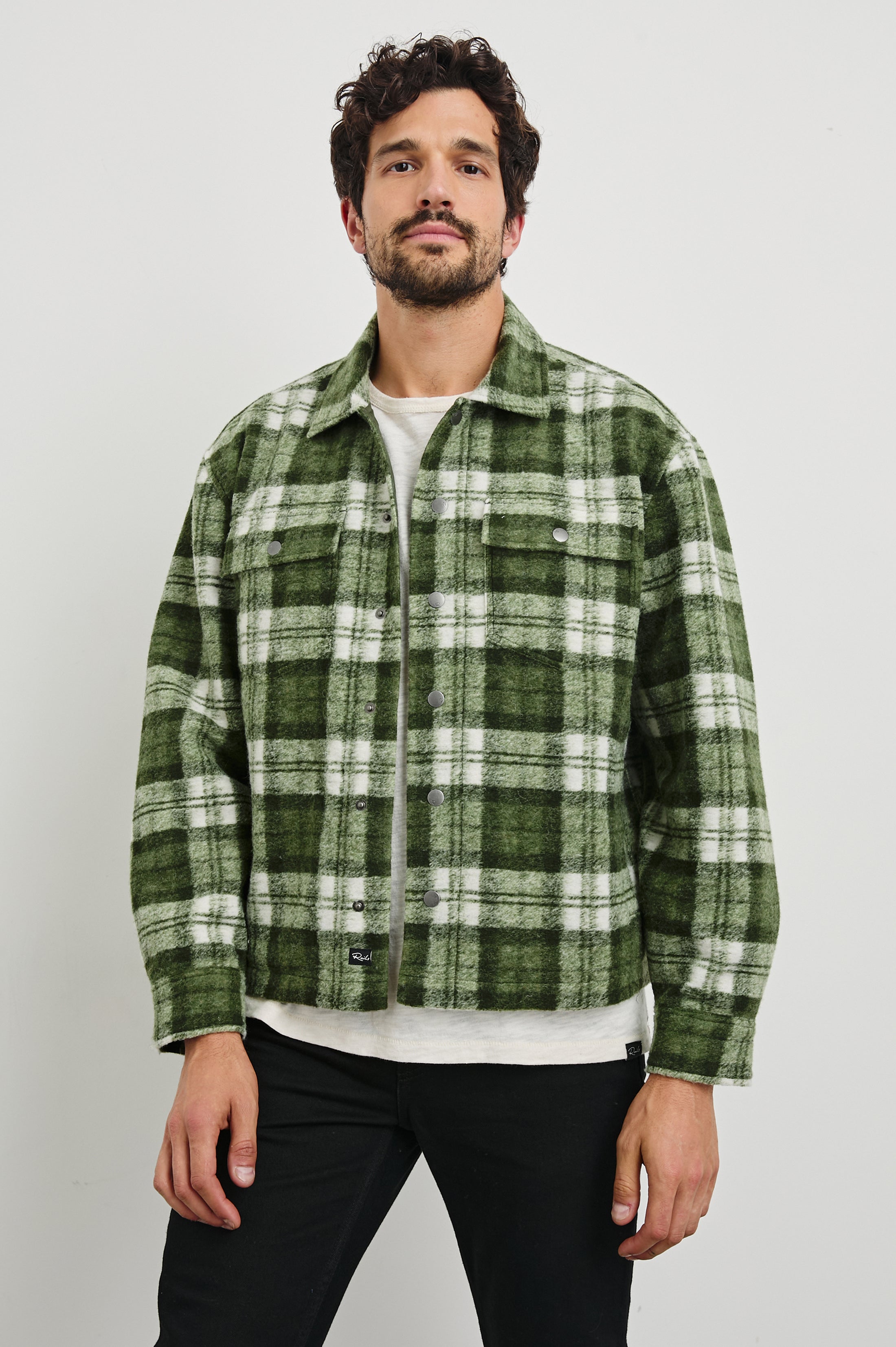 SAXON JACKET - GREEN MIST – Rails