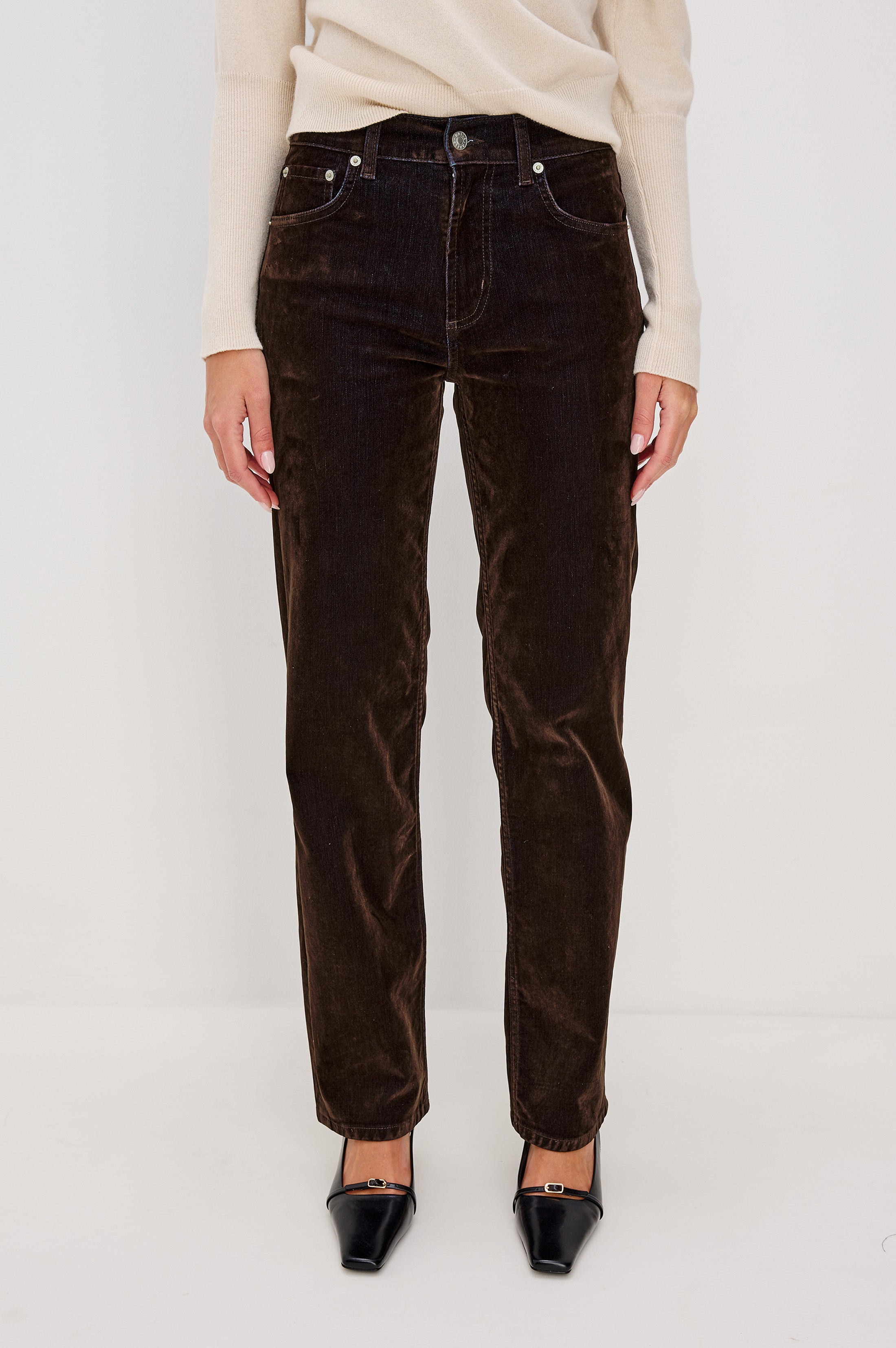 SEPULVEDA STRAIGHT - CHOCOLATE FLOCKING – Rails