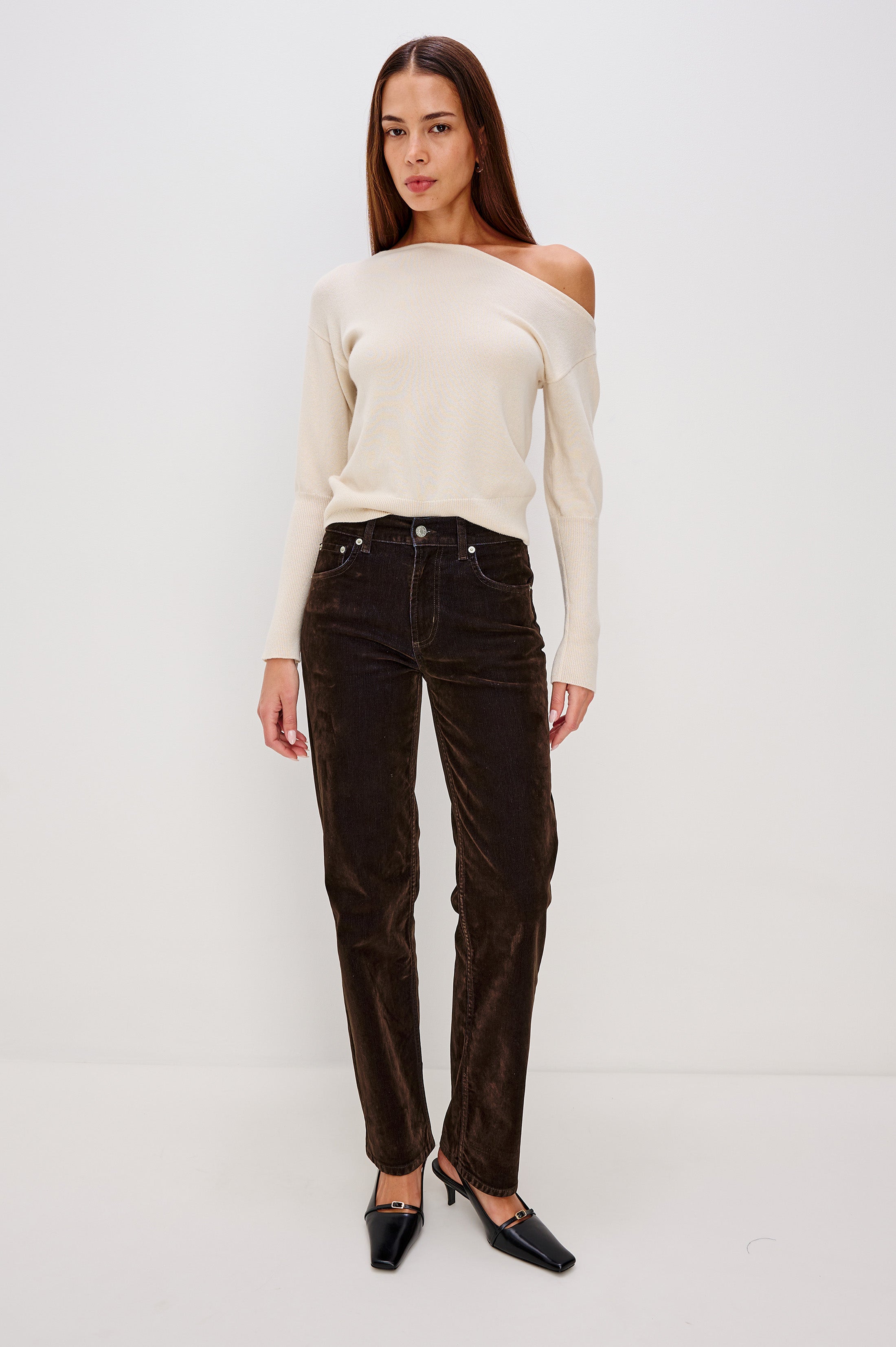 SEPULVEDA STRAIGHT - CHOCOLATE FLOCKING – Rails