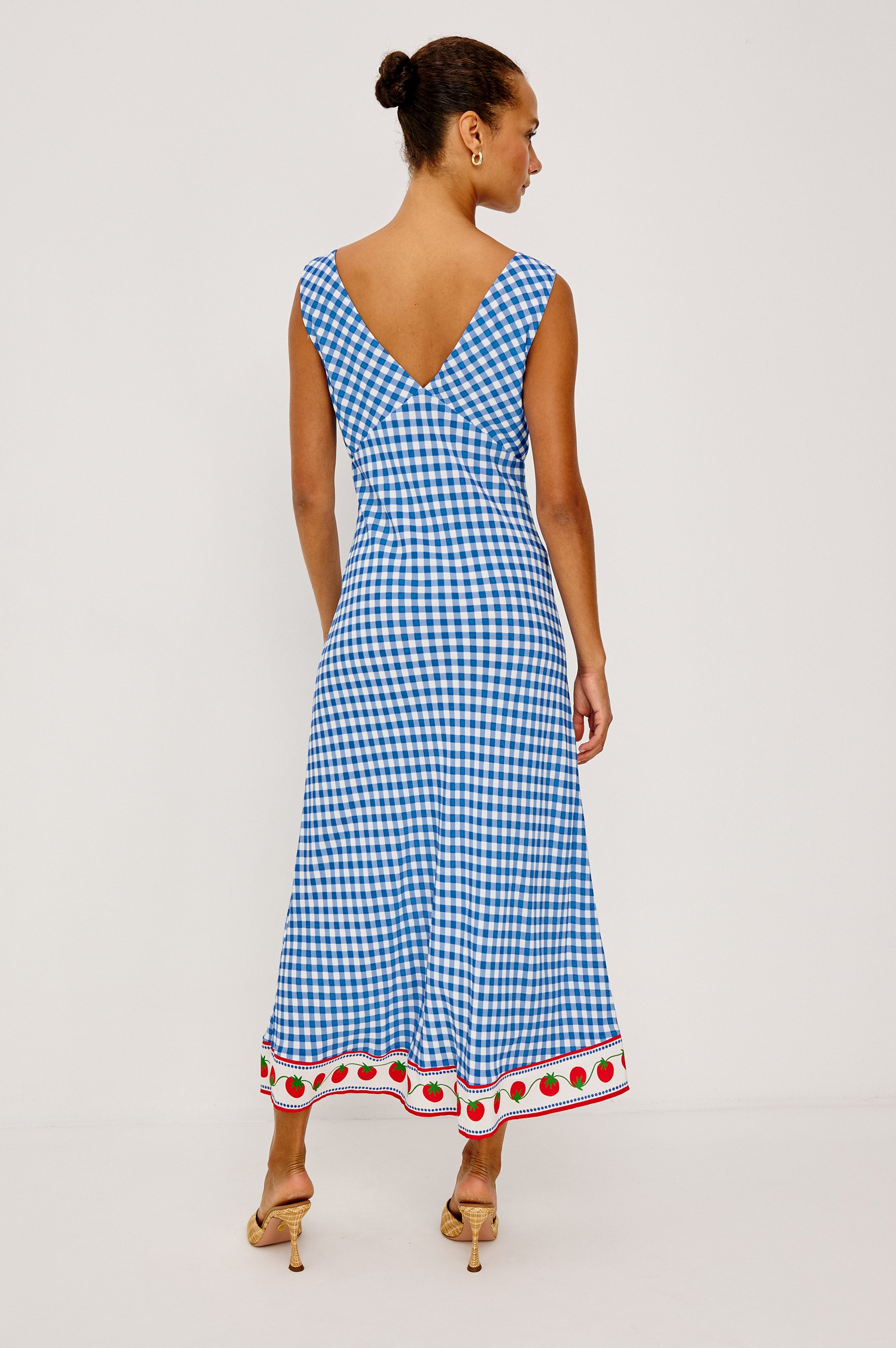 RAILS X GIADZY SERAFINA DRESS - GINGHAM TOMATOES – Rails
