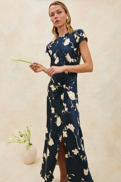 SERENITY DRESS - MIDNIGHT ROSES – Rails
