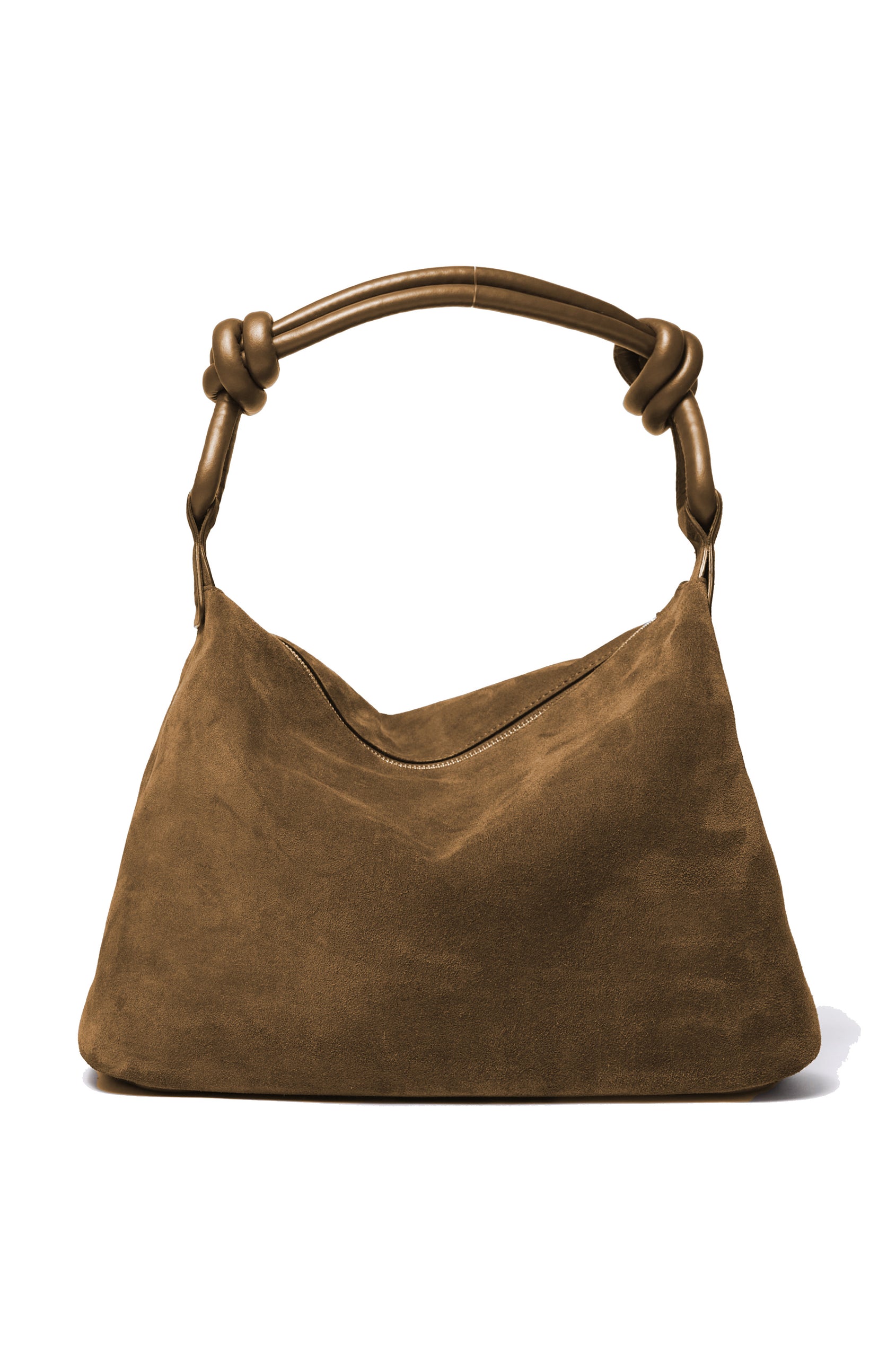 SIENA HOBO BAG - CAMEL SUEDE
