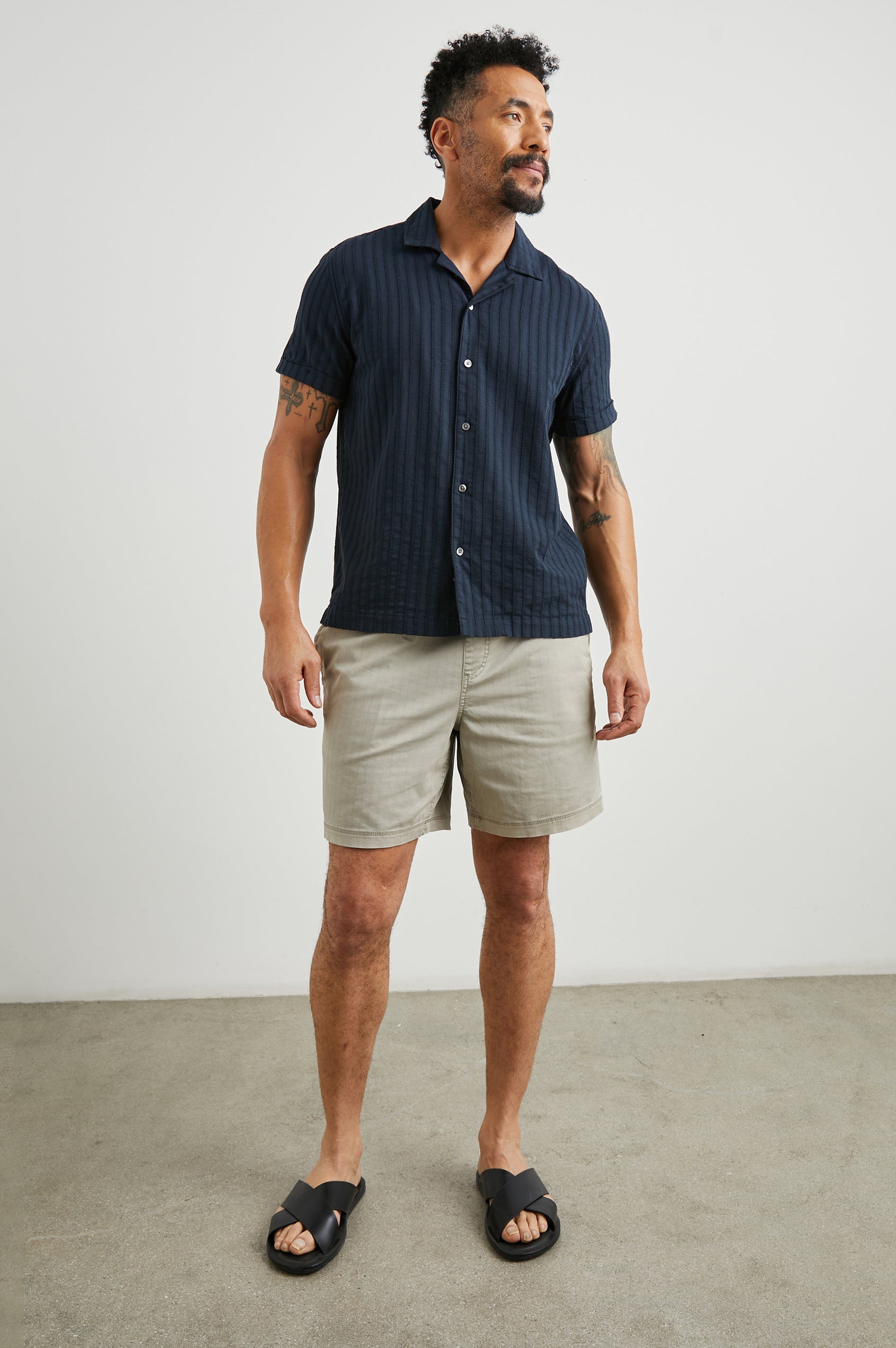 SINCLAIR SHIRT - DEEP WATER