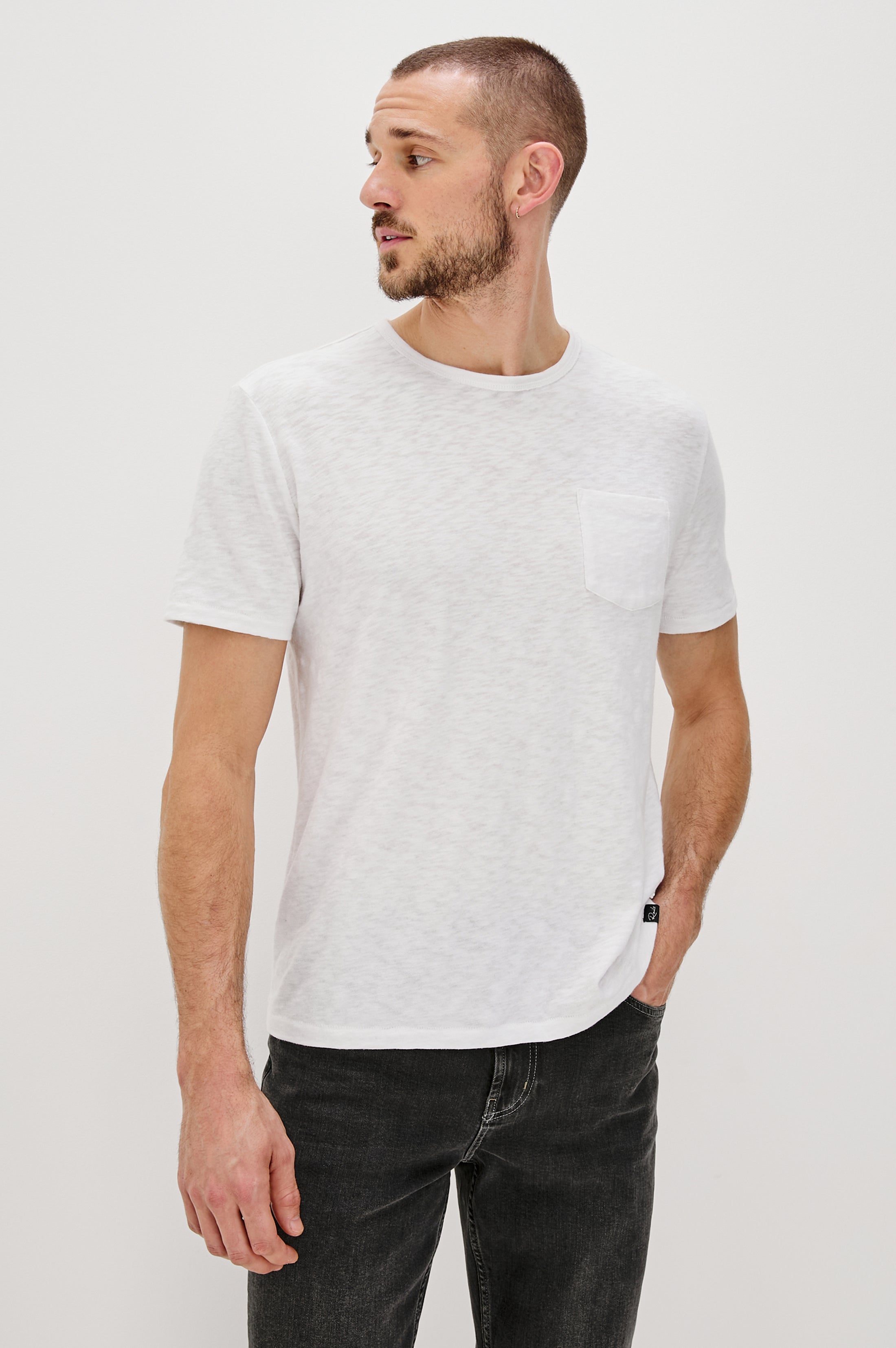 SKIPPER T-SHIRT - WHITE – Rails