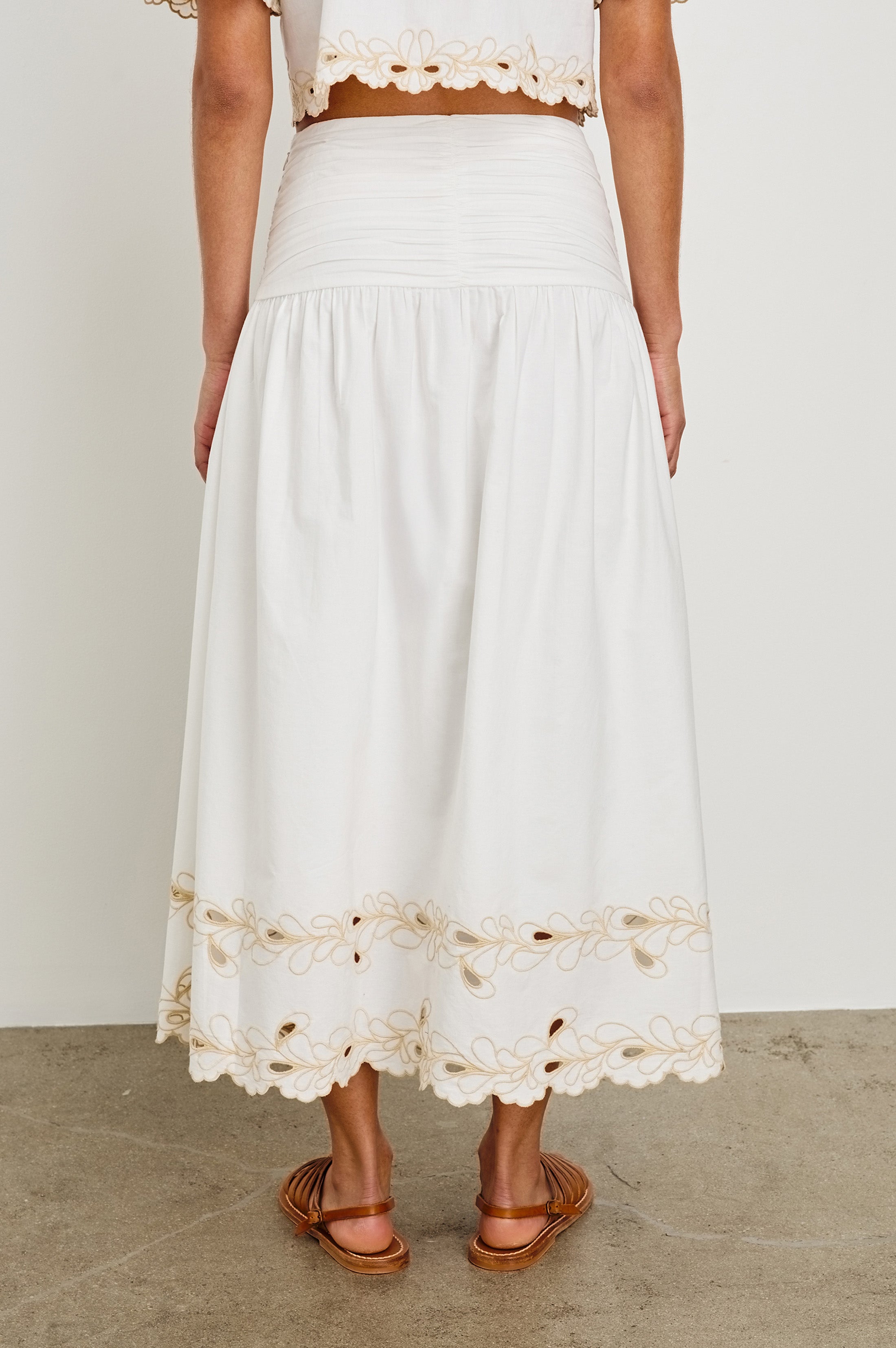 SOL SKIRT - WHITE – Rails