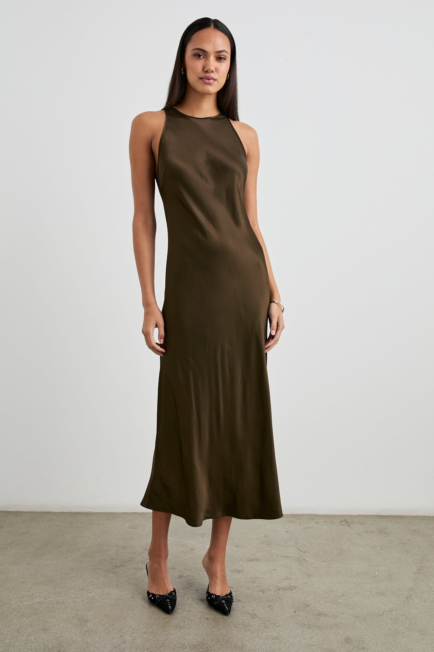 Rails - Solene Dress in moss, M Rails - Solene Dress in moss, M