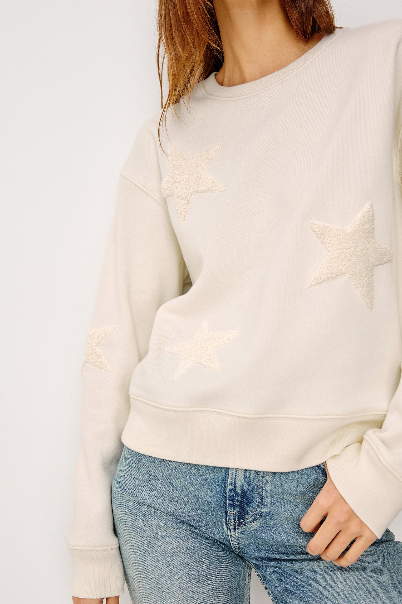 SONIA SWEATSHIRT - IVORY