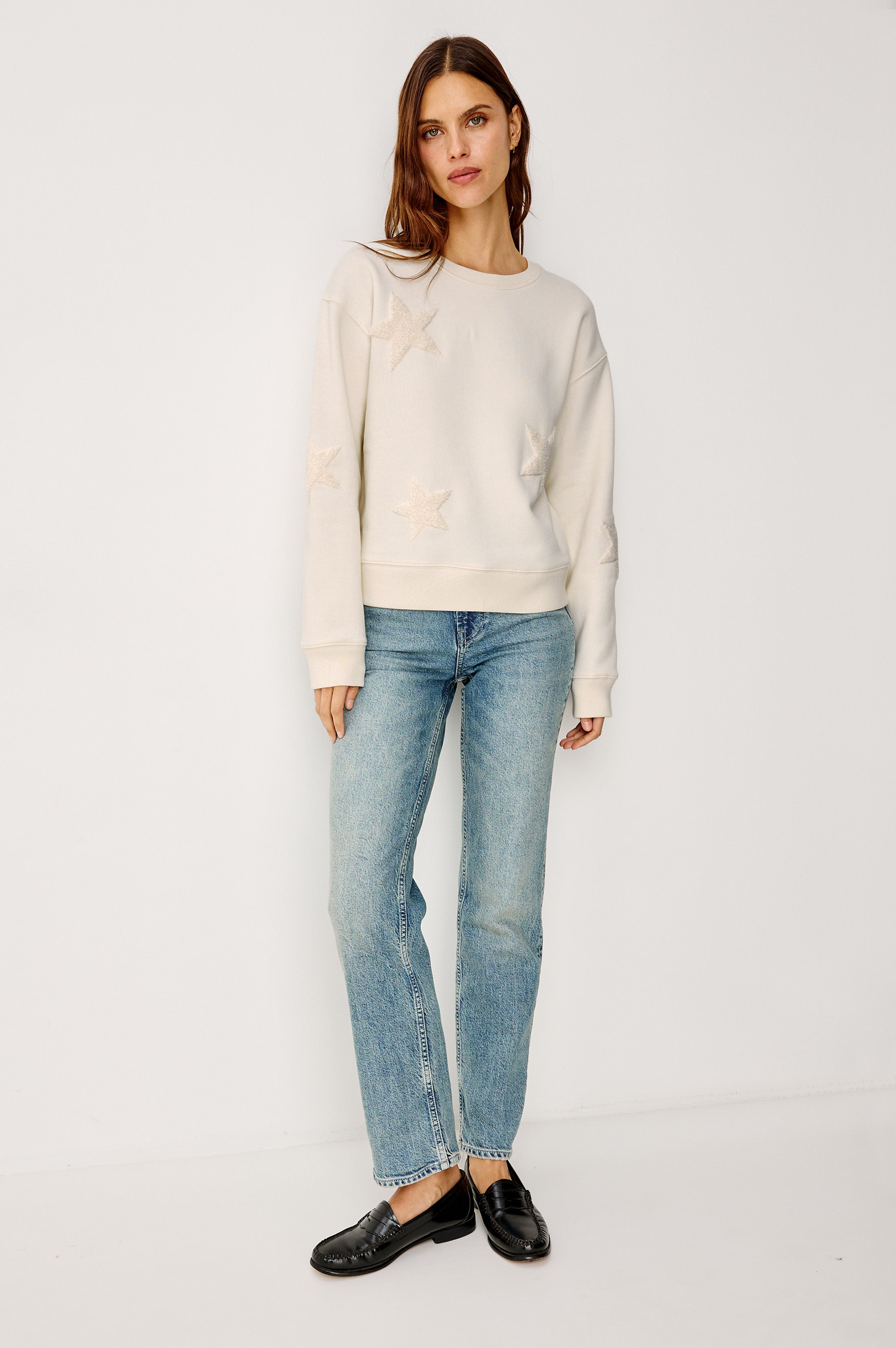 SONIA SWEATSHIRT - IVORY – Rails