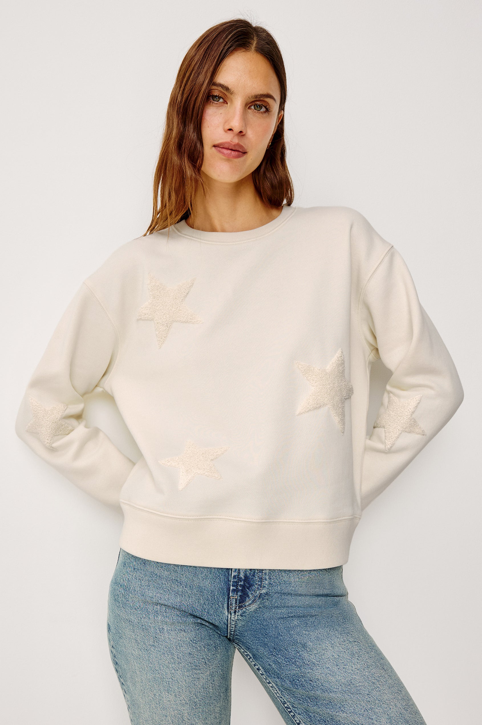SONIA SWEATSHIRT - IVORY