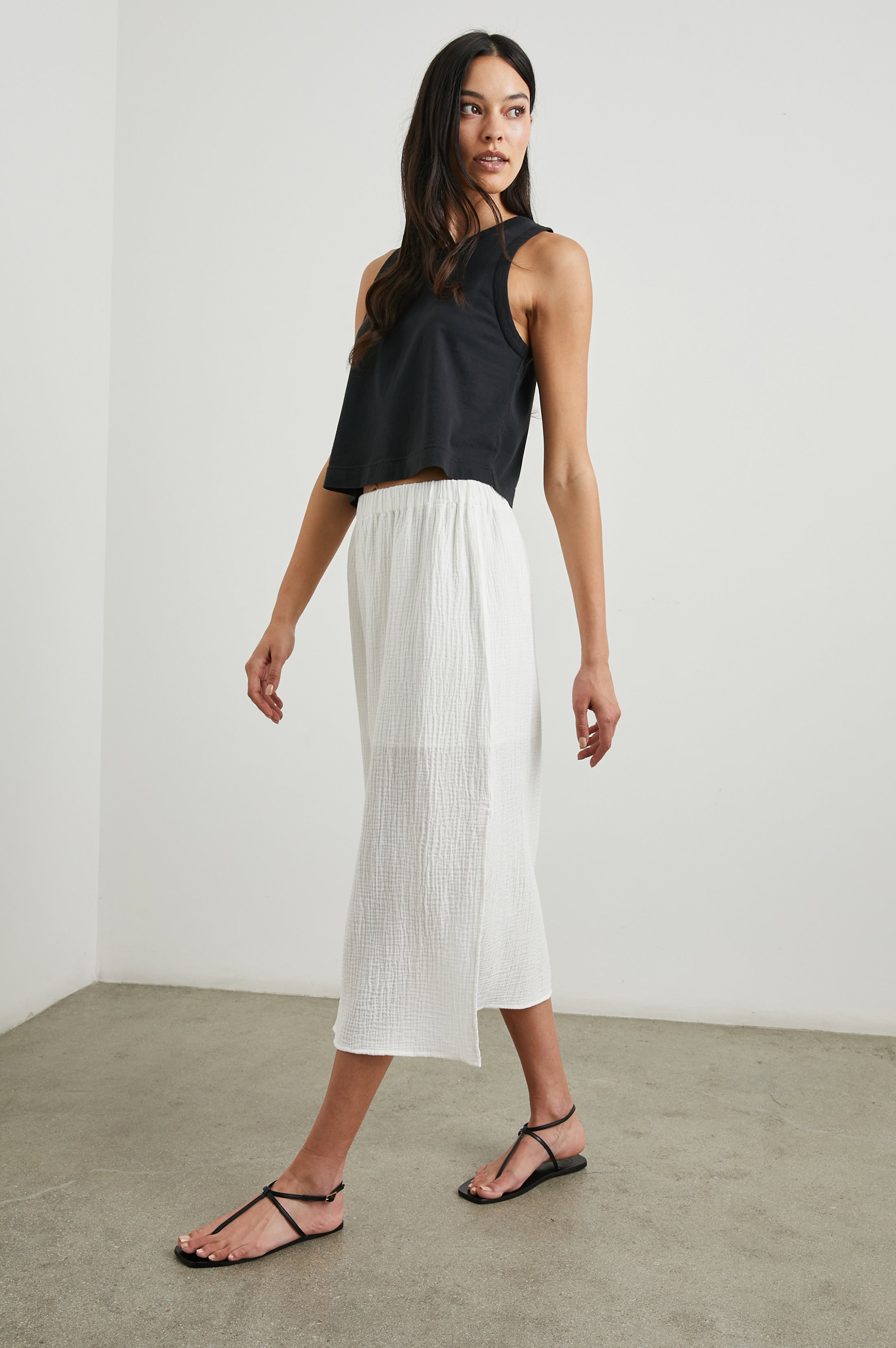 SORAYA SKIRT - WHITE – Rails