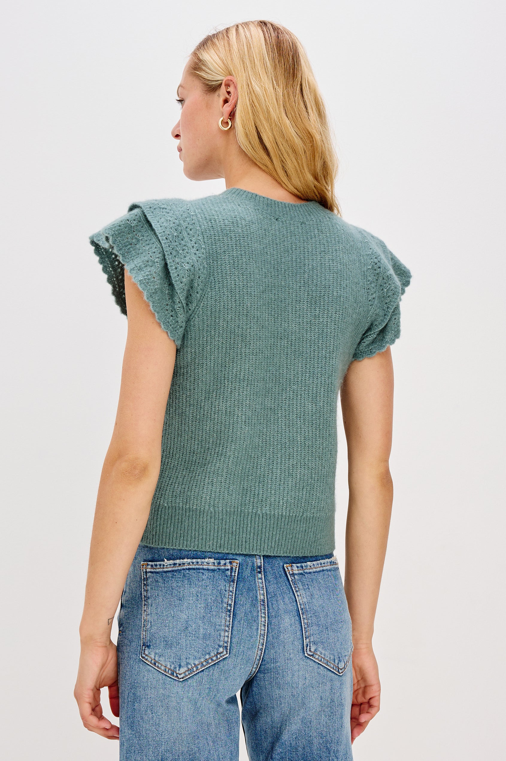 STASIA TOP - TEAL
