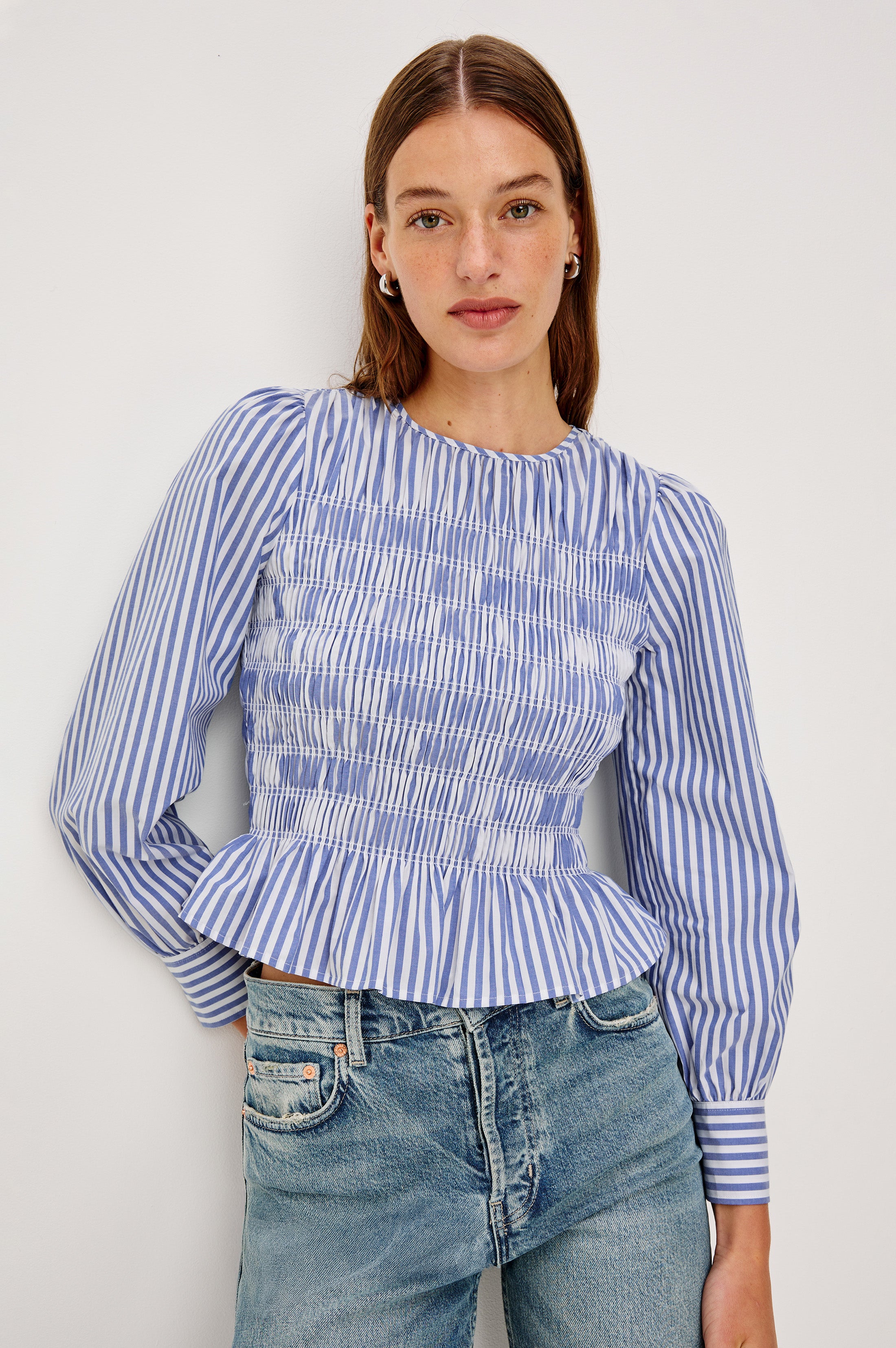 TABI TOP - MARINER WHITE STRIPE – Rails