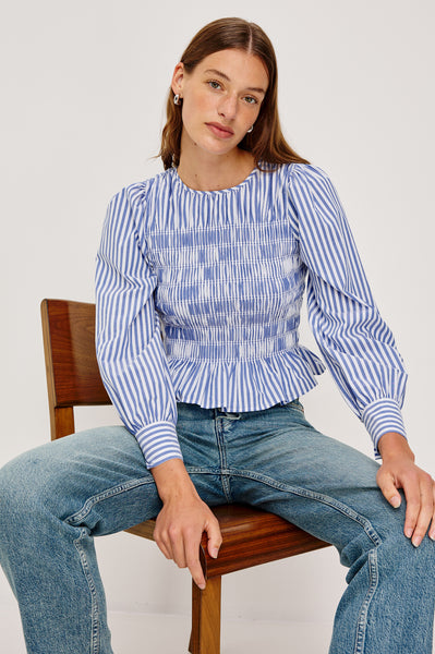 TABI TOP - MARINER WHITE STRIPE – Rails