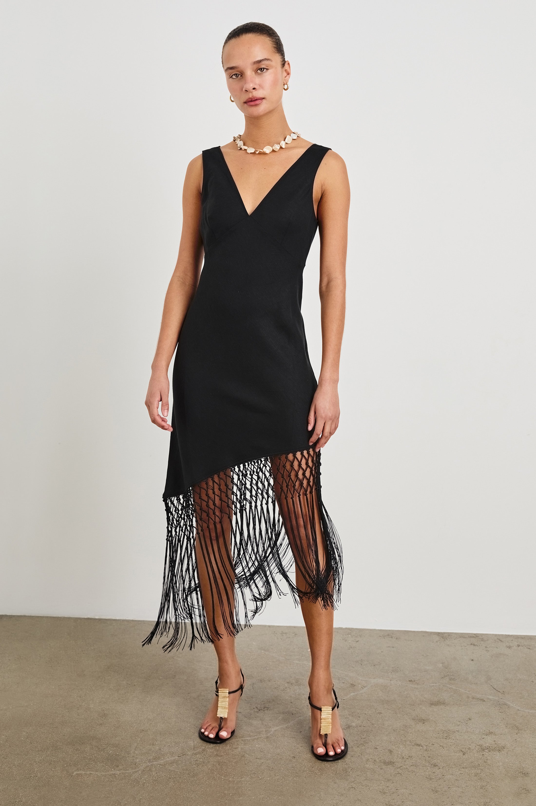 TAMARA DRESS - BLACK – Rails