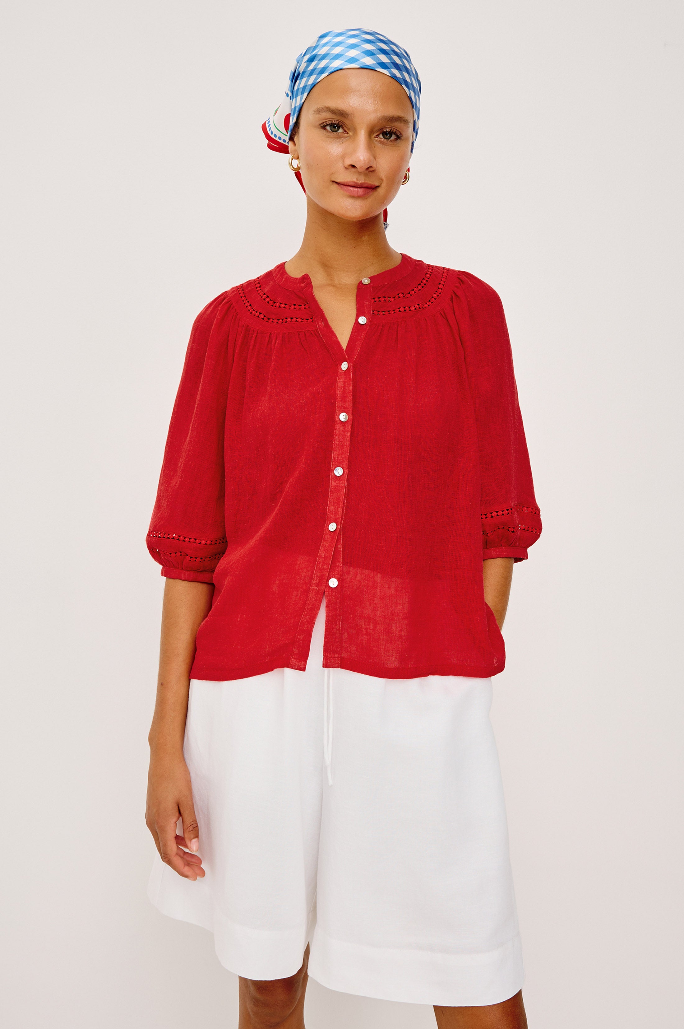 RAILS X GIADZY THEIA TOP - TOMATO – Rails
