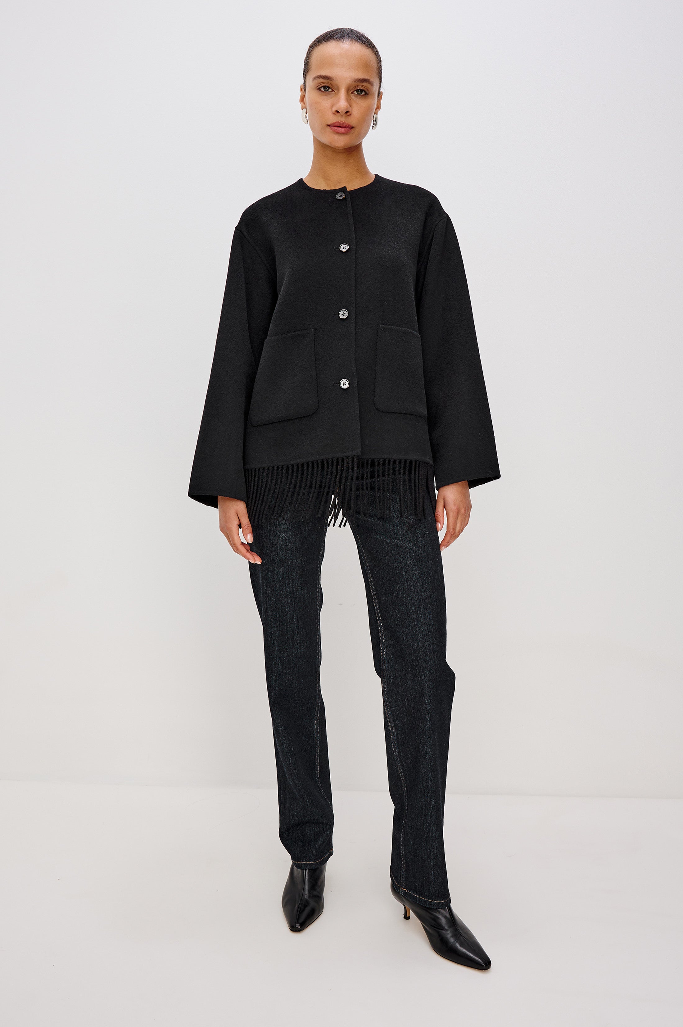 TOMOKO JACKET - BLACK – Rails