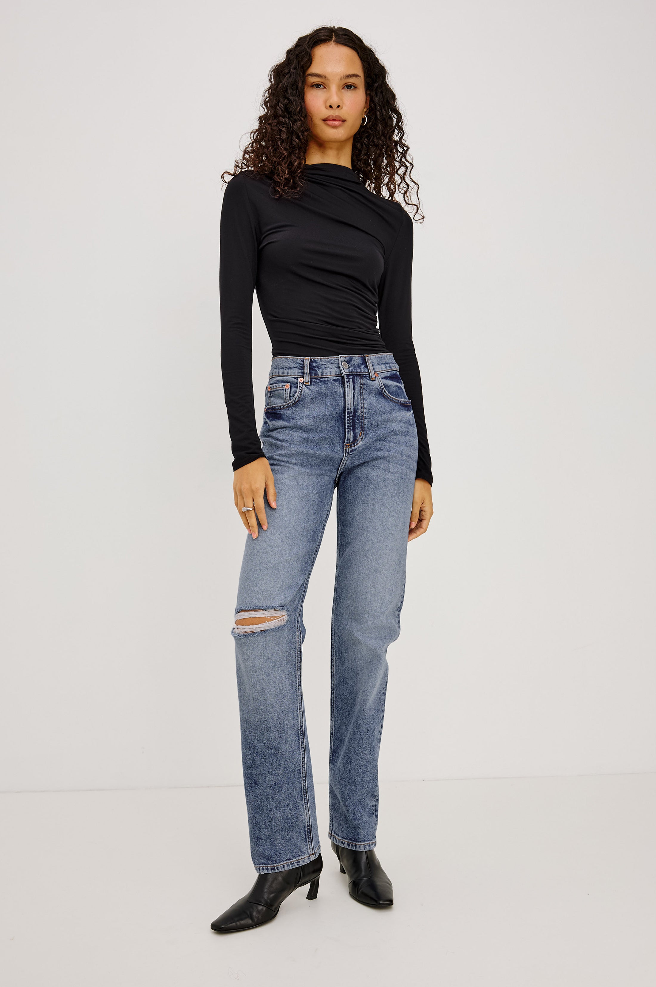 JOELLE TOP - BLACK ONYX – Rails