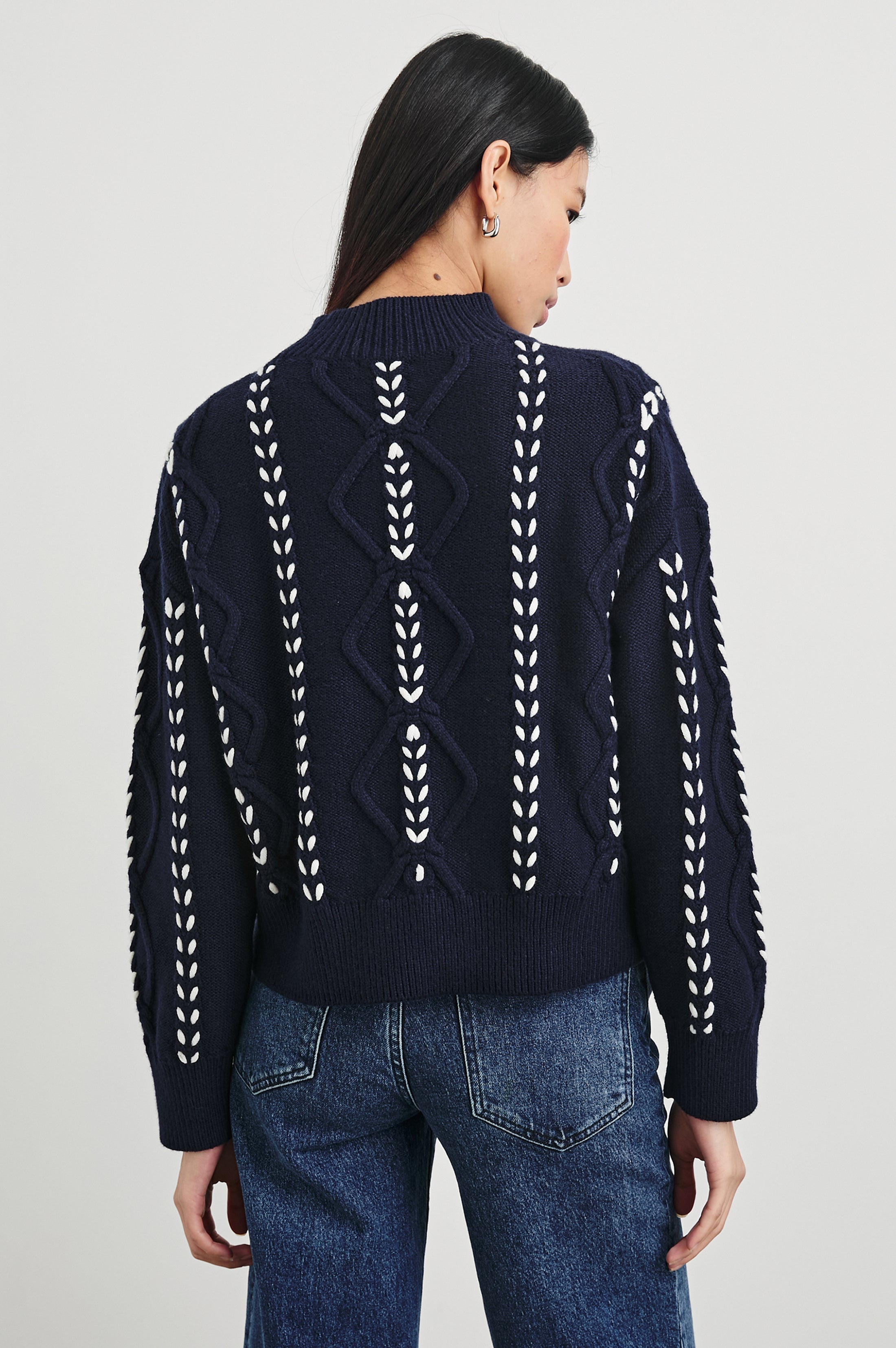 TORI SWEATER - MIDNIGHT – Rails